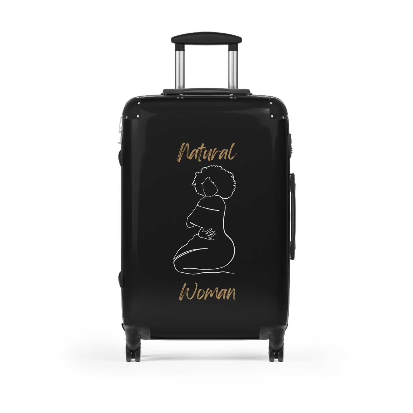 Natural Woman Hug (WL) Suitcase BLACK
