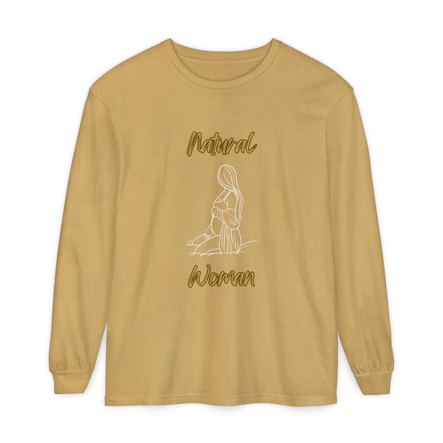 Natural Woman Expecting (WL) Long Sleeve T-Shirt