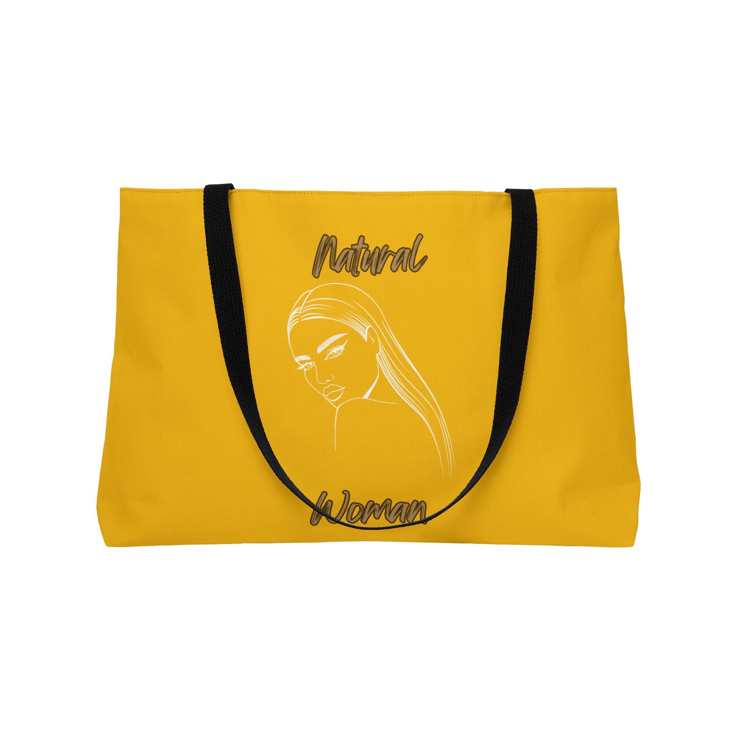 Natural Woman The Stare (WL) Weekender Tote Bag YELLOW