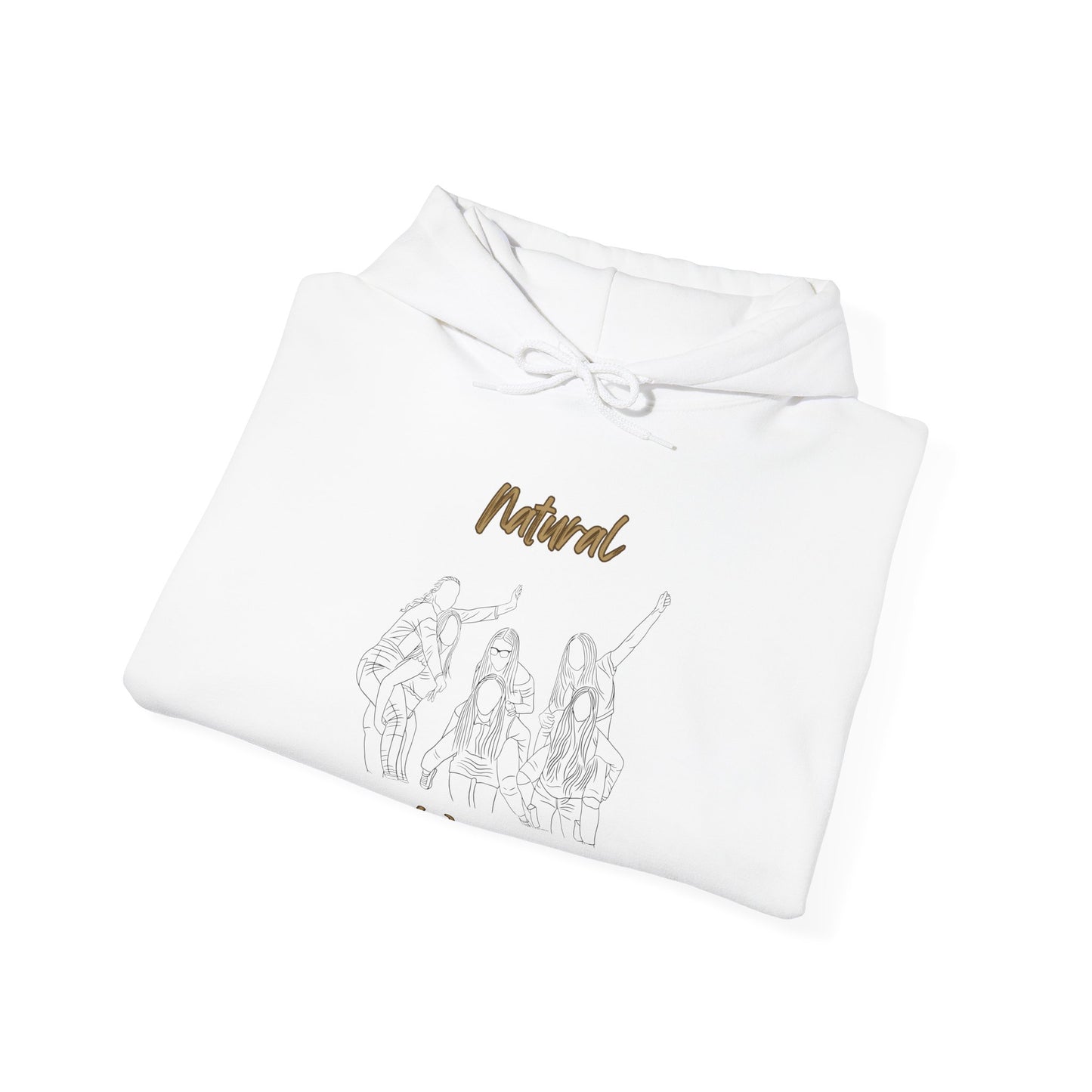 Natural Women Piggy Back (BL) Hoodie