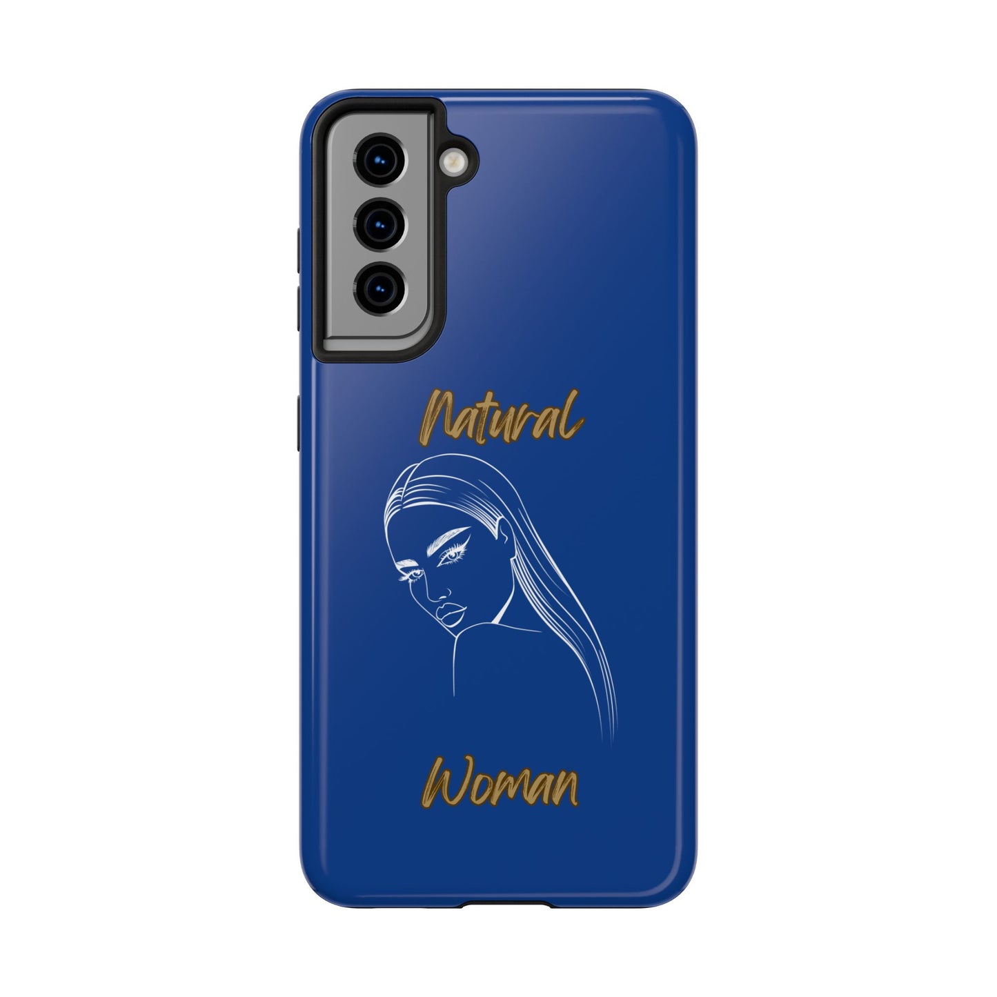 Natural Woman The Stare (WL)Tough Phone Cases DARK BLUE