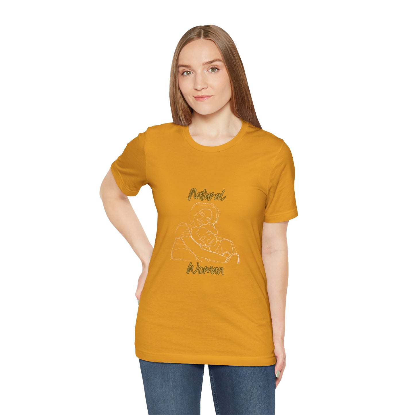 Natural Woman Loving Embrace (WL) Short Sleeve T-Shirt