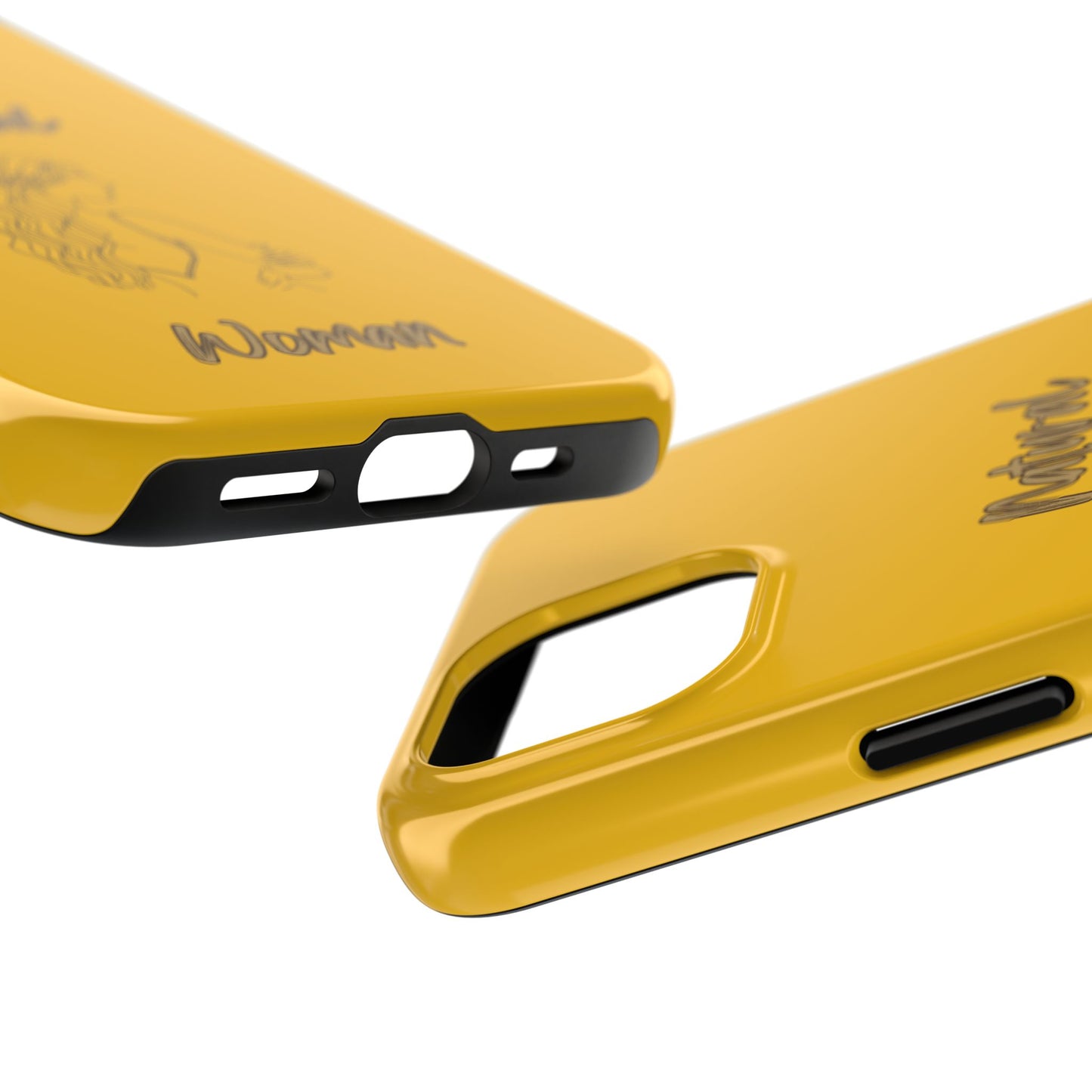 Natural Woman Young Woman (BL)Tough Phone Cases YELLOW