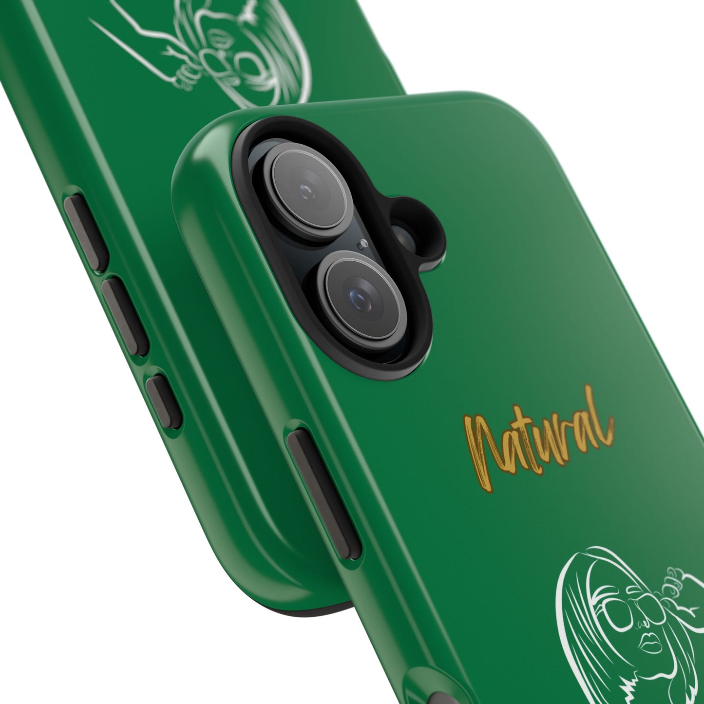 Natural Woman Bright Future (WL)Tough Phone Cases DARK GREEN