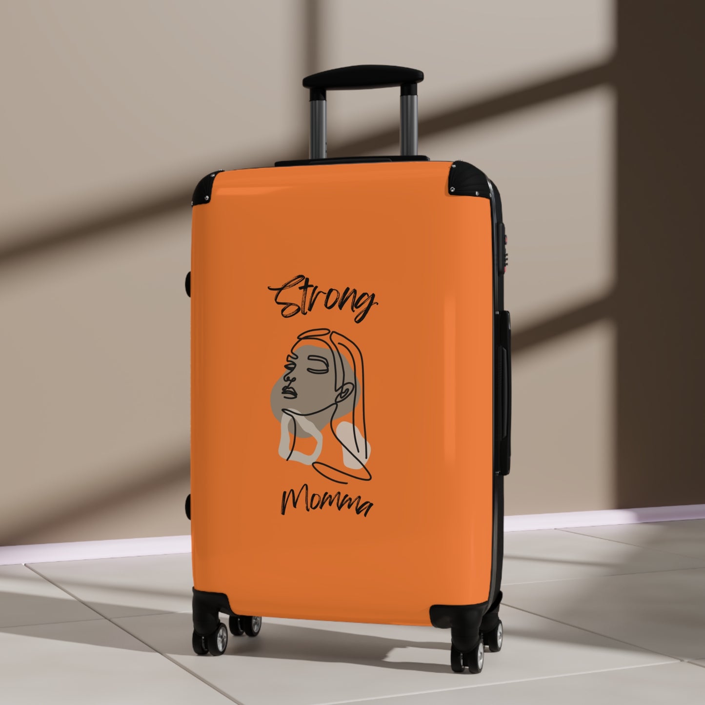 Strong Momma (BL) Luggage Bags CRUSTA