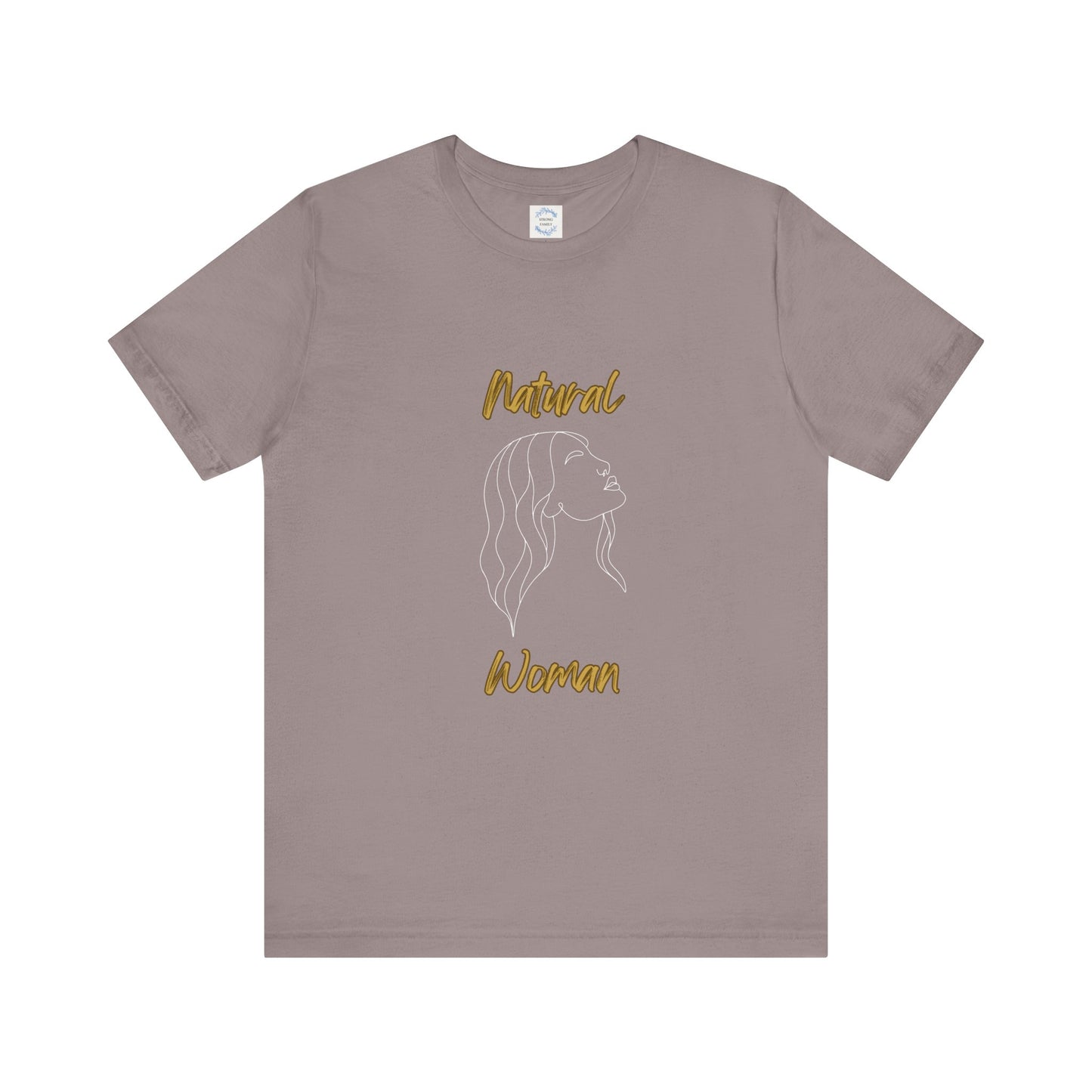 Natural Woman Breeze on Face (WL) Short Sleeve T-Shirt