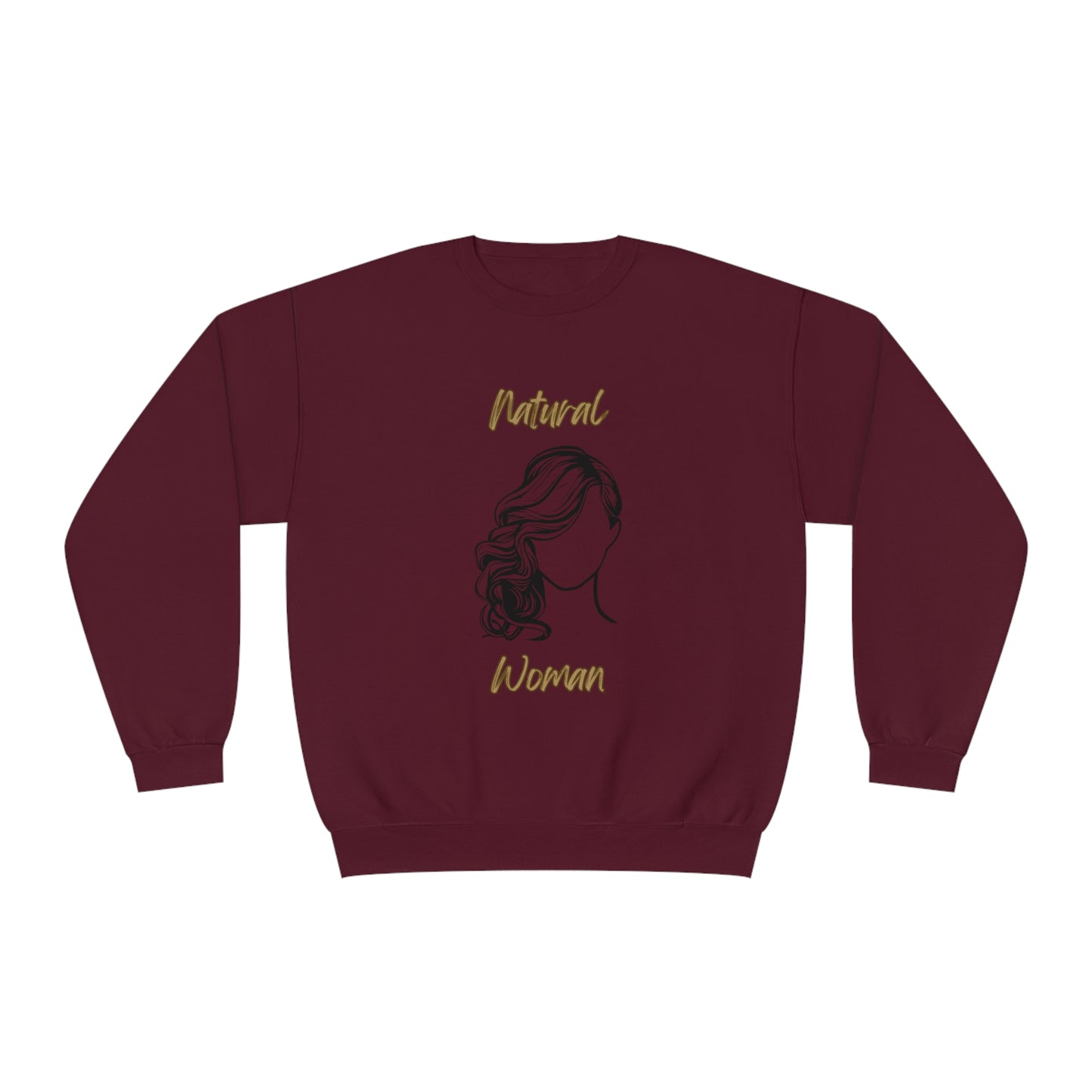 Natural Woman Long Curl (BL) Crewneck Sweatshirt