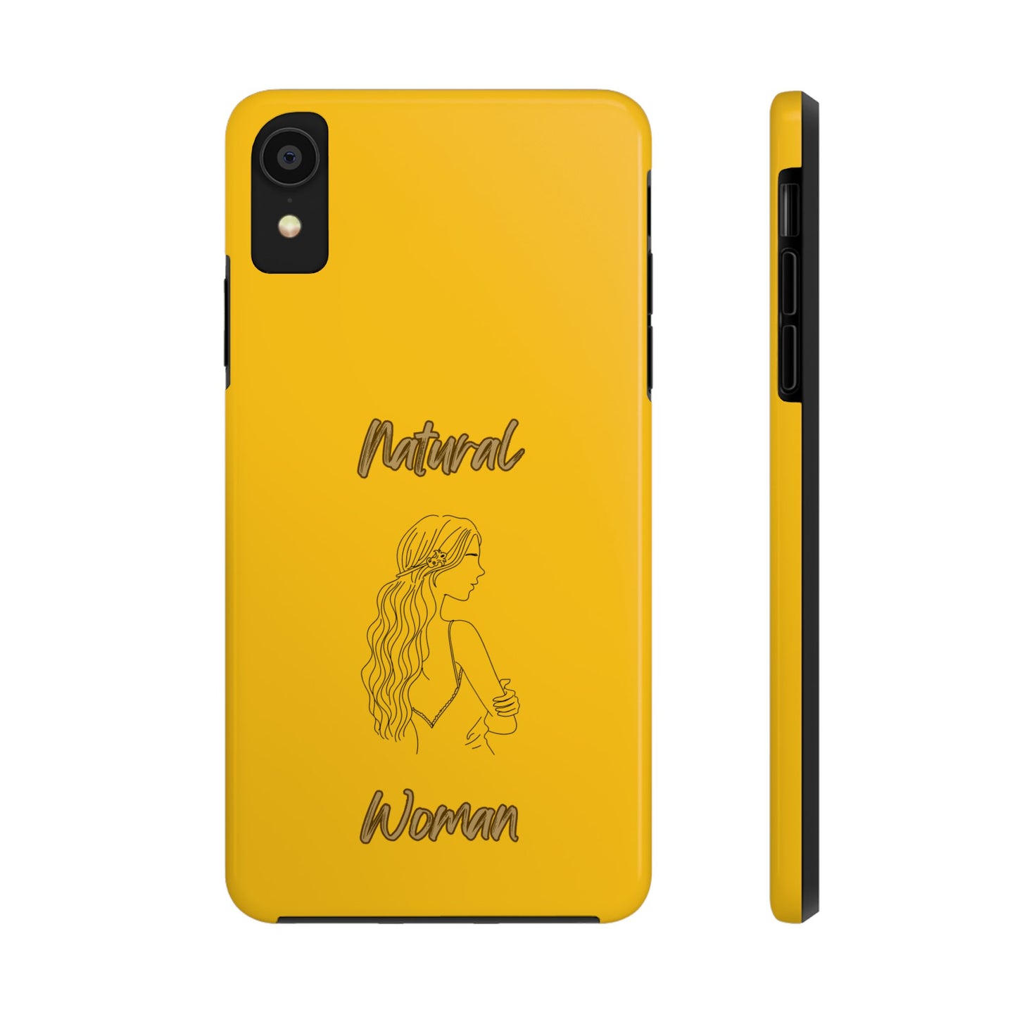 Natural Woman Young Woman (BL)Tough Phone Cases YELLOW