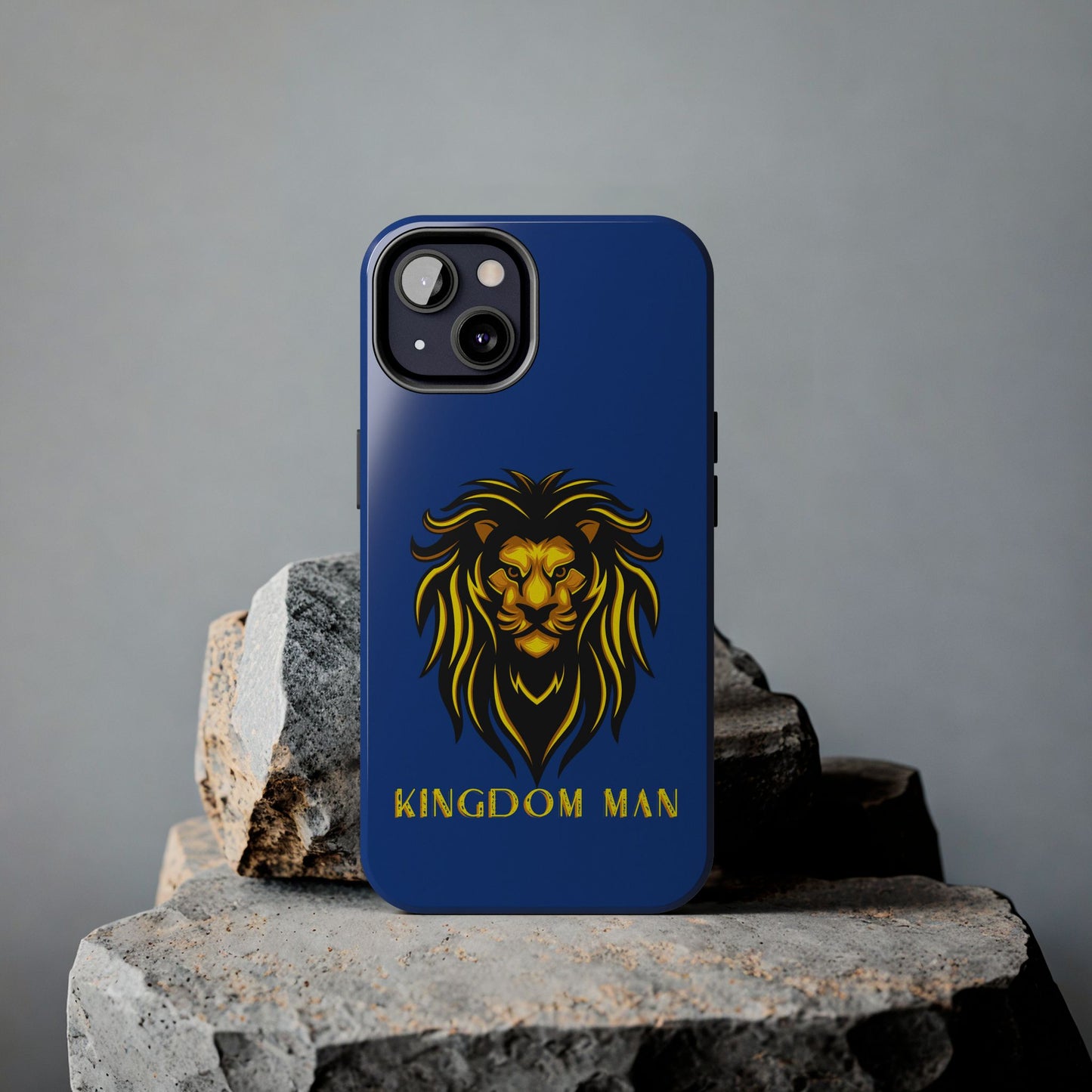 Kingdom Man (Gold Label) Tough Phone Case DARK BLUE