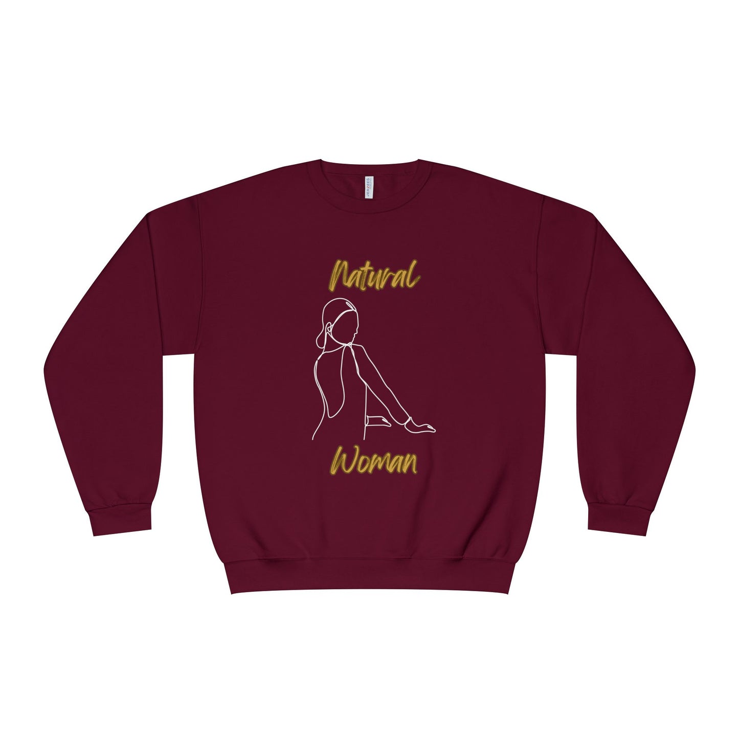 Natural Woman Hands Ready (WL) Crewneck Sweatshirt