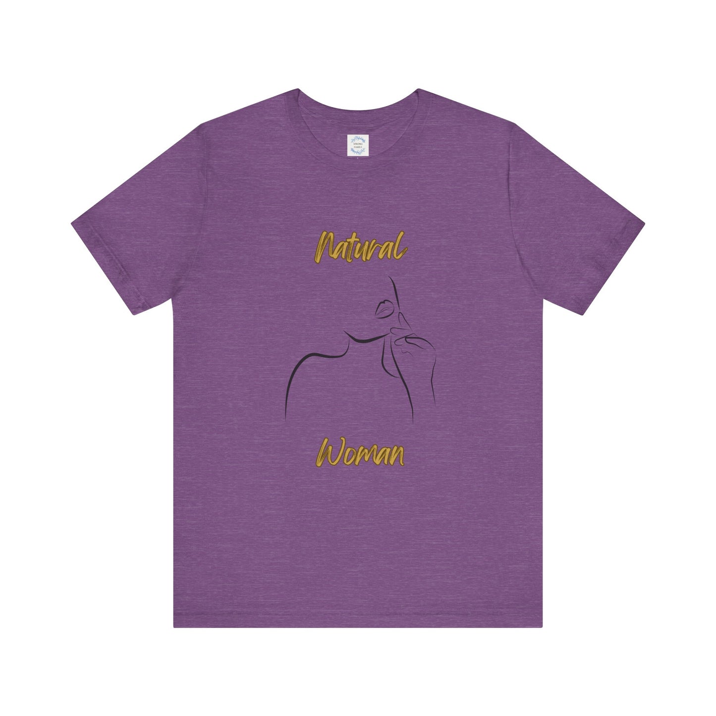 Natural Woman Chin Up (BL) Short Sleeve T-Shirt
