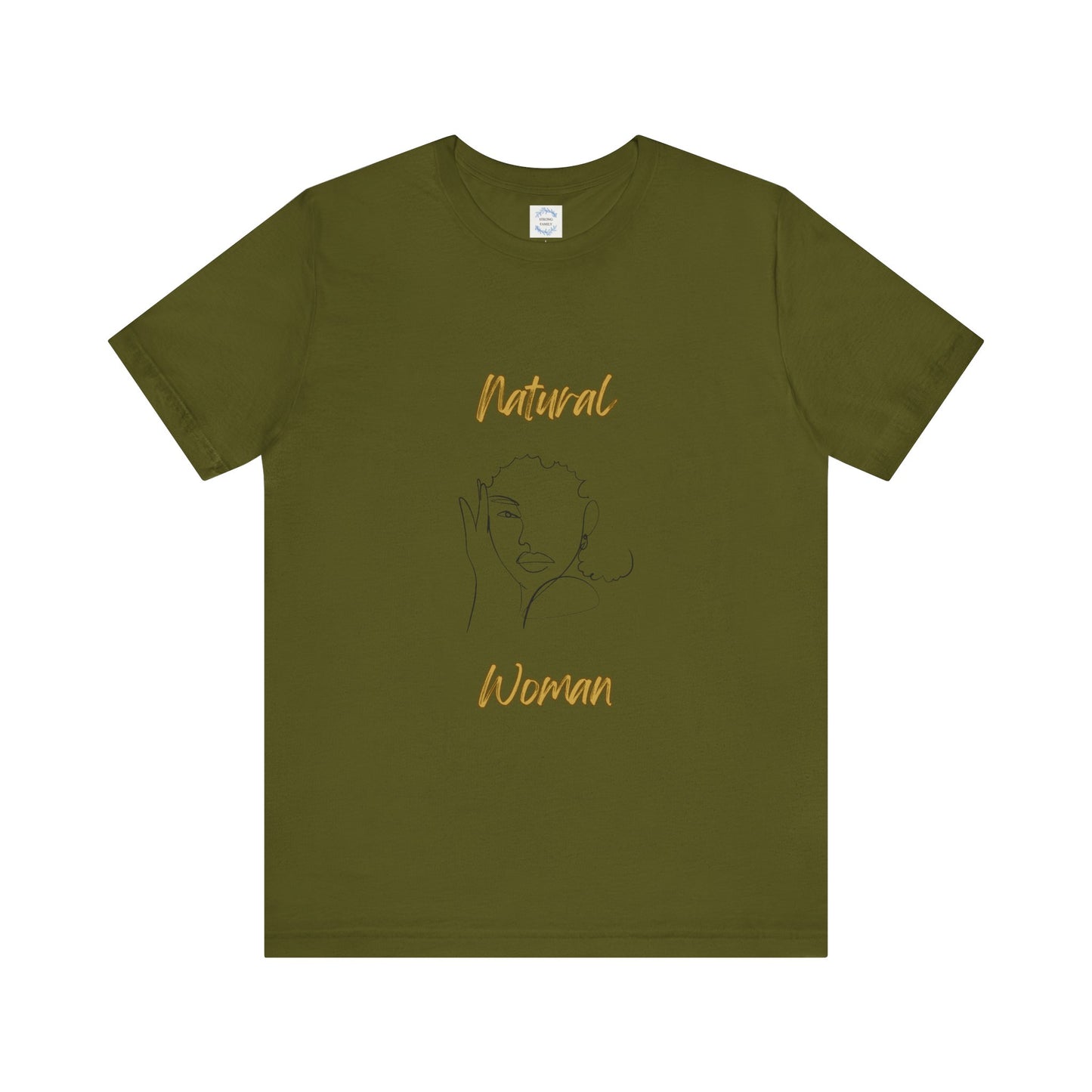 Natural Woman Let's Be Friends (BL) Short Sleeve T-Shirt