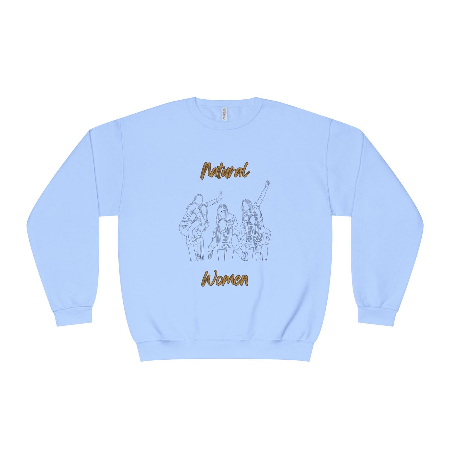 Natural Women Piggy Back (BL) Crewneck Sweatshirt