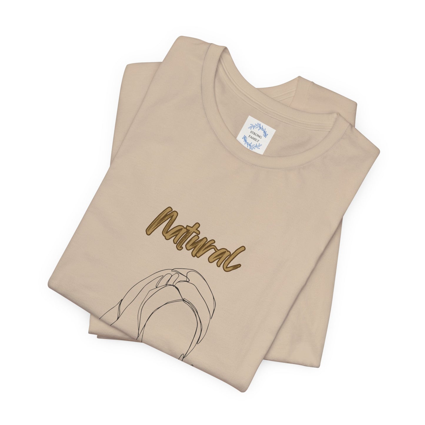 Natural Woman Towel Wrapped (BL) Short Sleeve T-Shirt