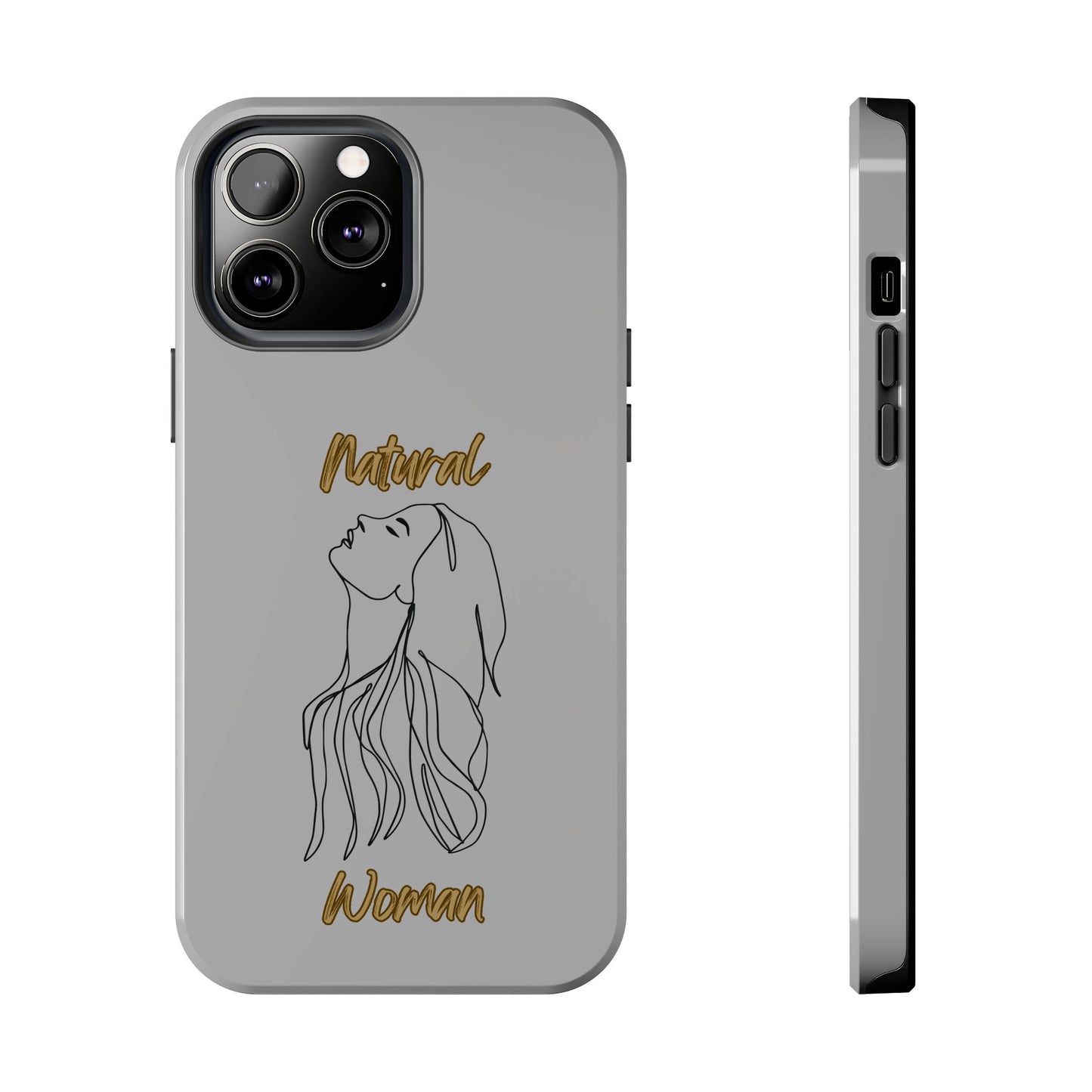 Natural Woman Appreciation (BL) Tough Phone Cases LIGHT GREY