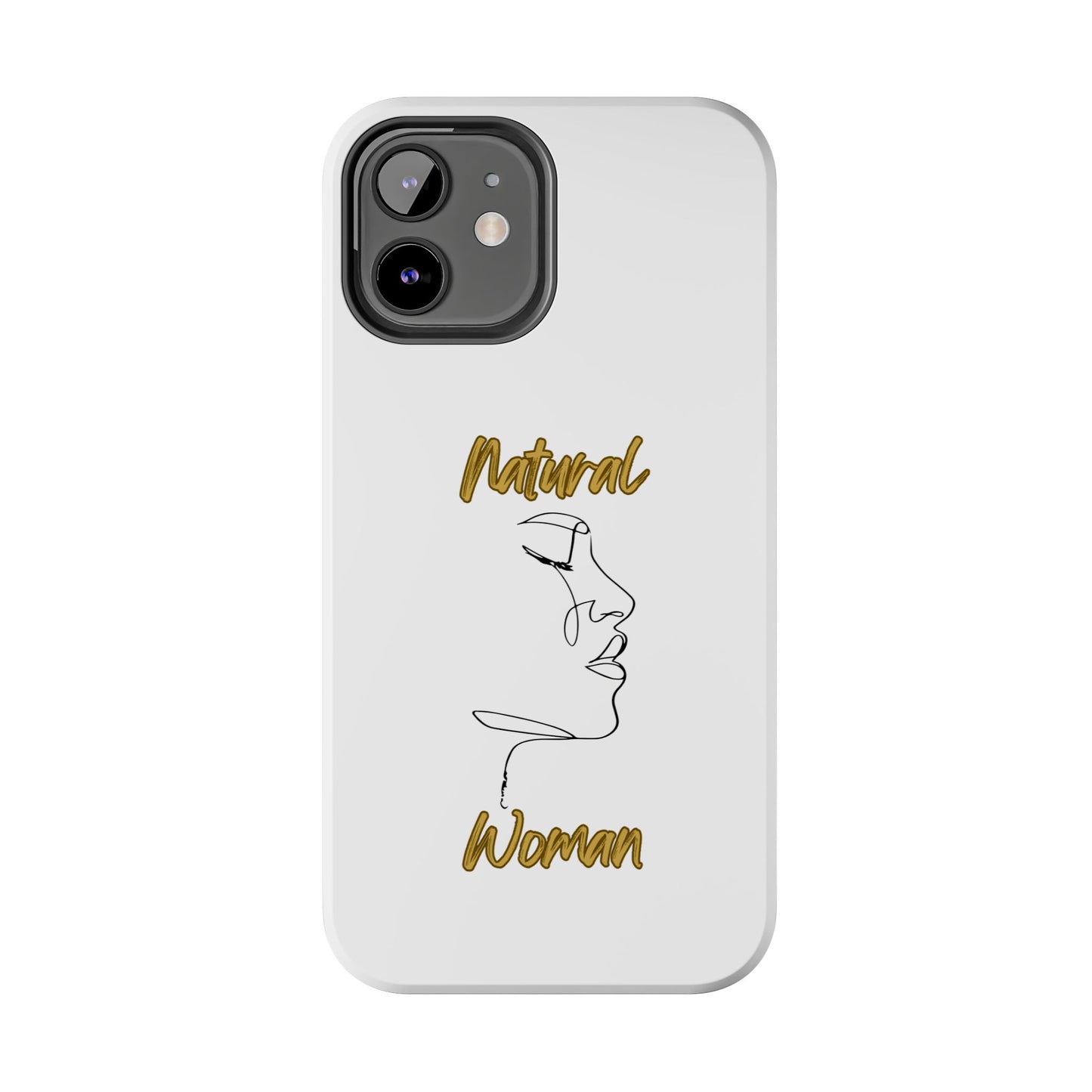 Natural Woman Timeless (BL)Tough Phone Cases WHITE
