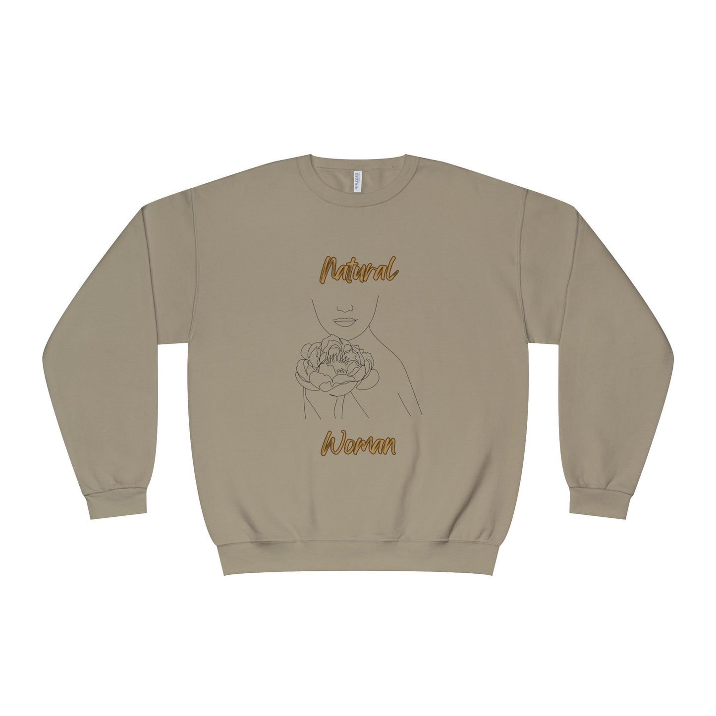 Natural Woman Kissed Flower (BL) Crewneck Sweatshirt