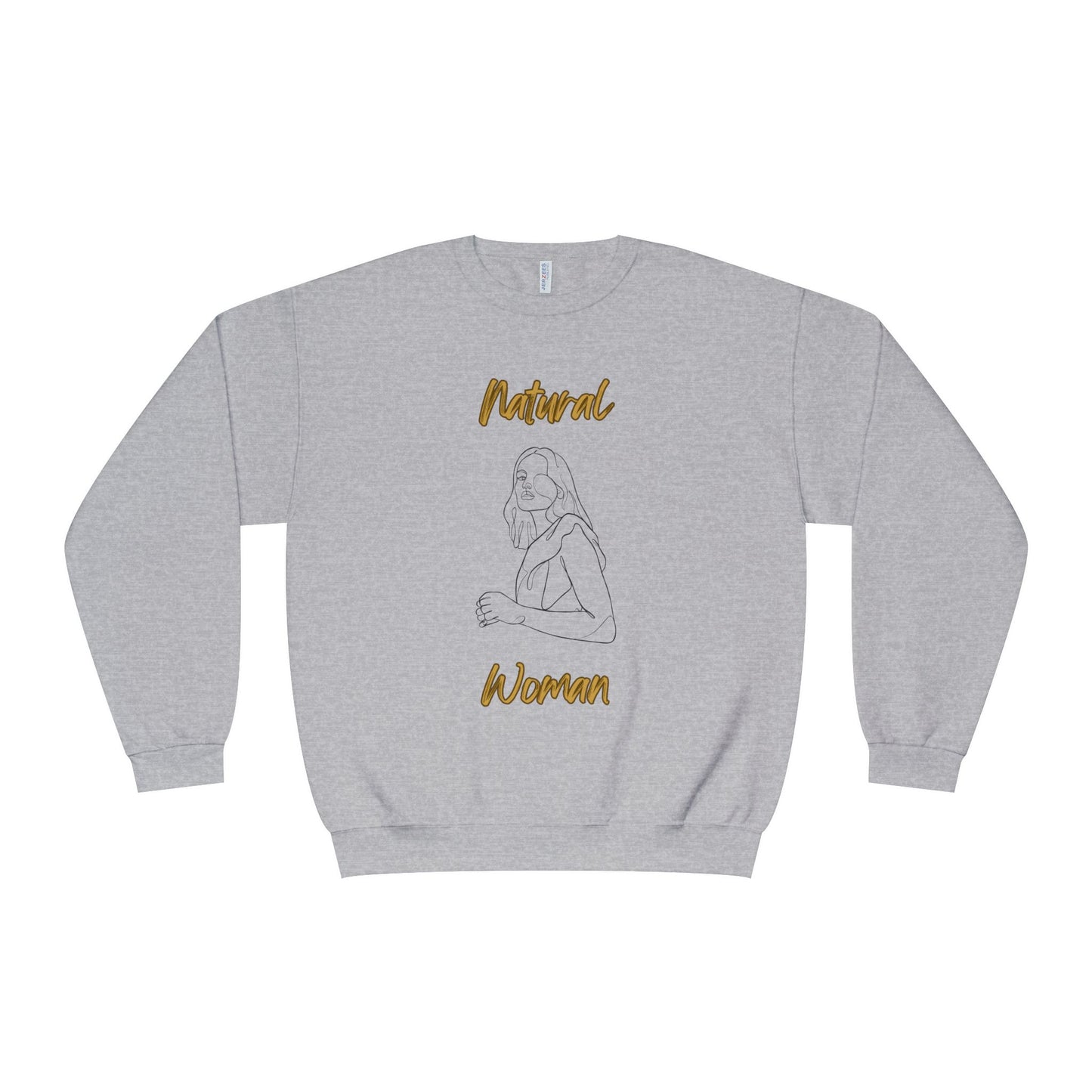 Natural Woman Care Free (BL) Crewneck Sweatshirt