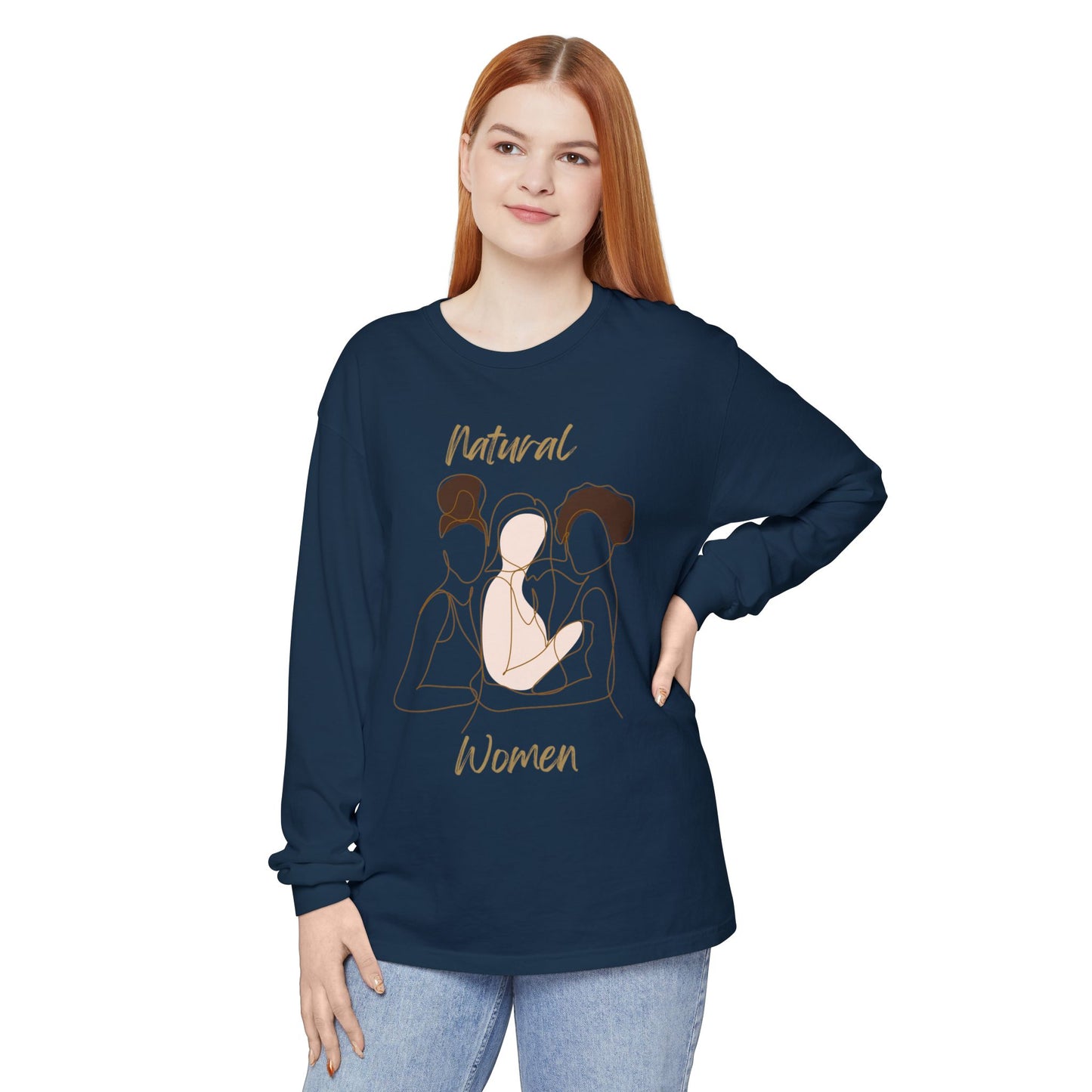 Natural Women Friends (WL) Long Sleeve T-Shirt