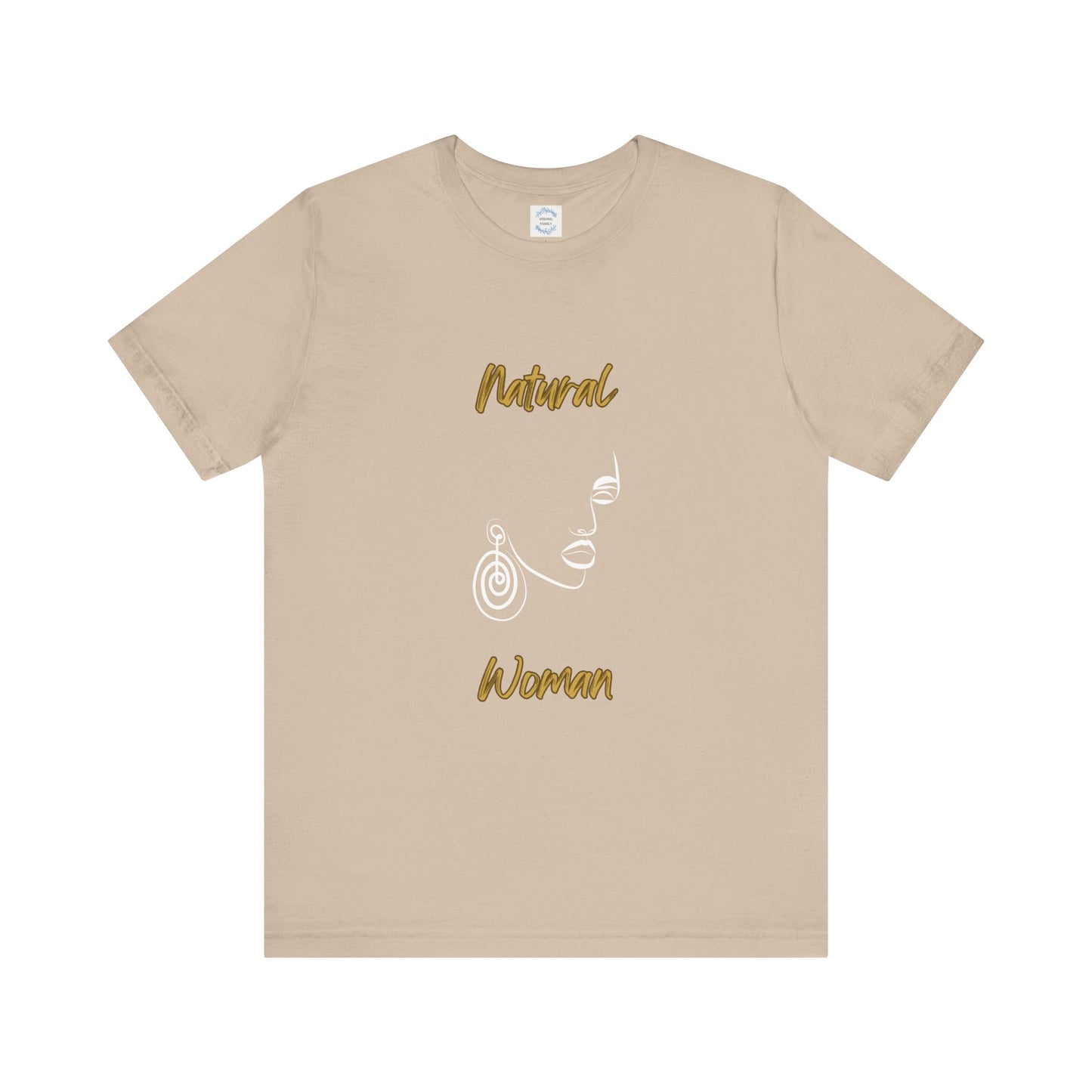 Natural Woman Music In My Soul (WL) Short Sleeve T-Shirt