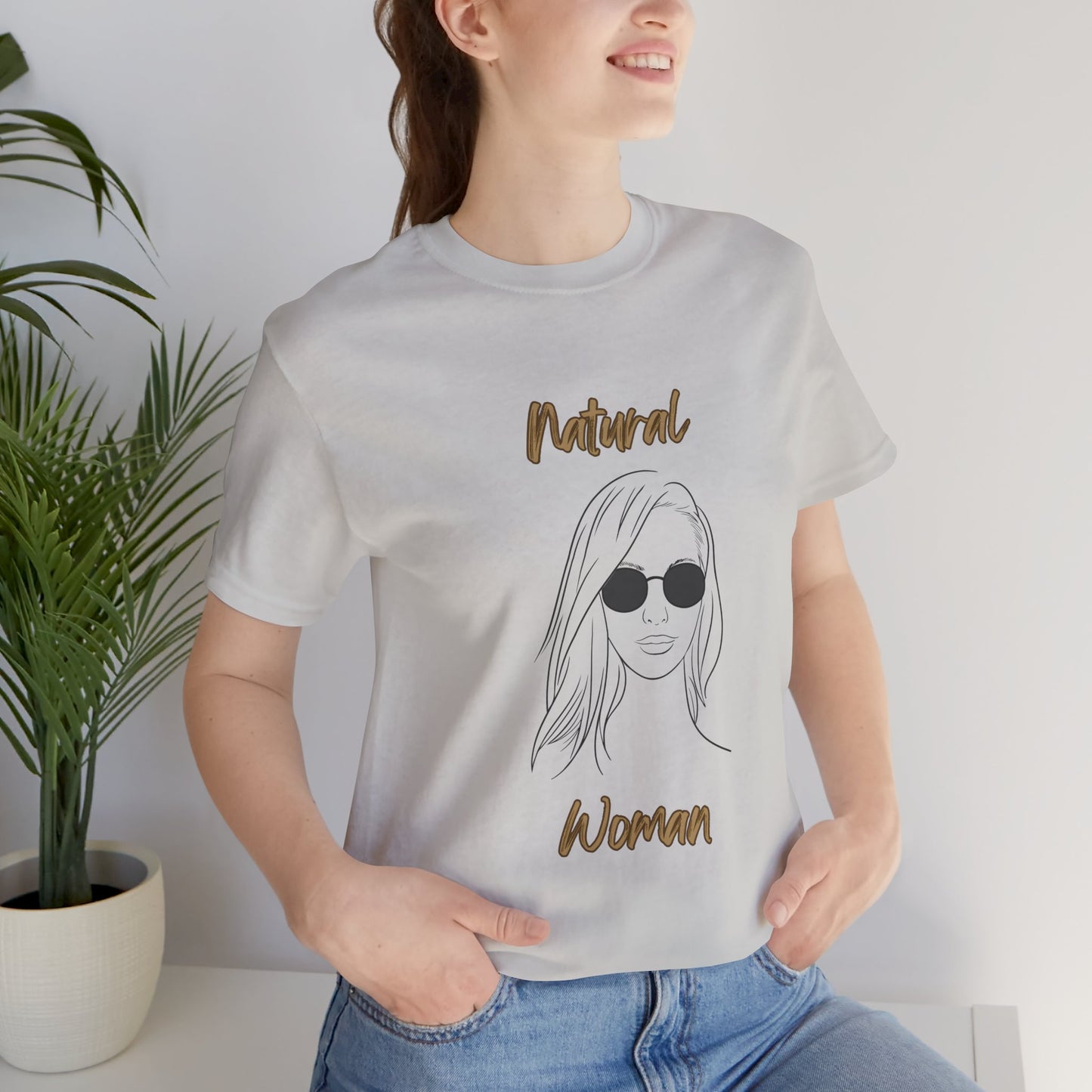Natural Woman Shades (BL) Short Sleeve T-Shirt