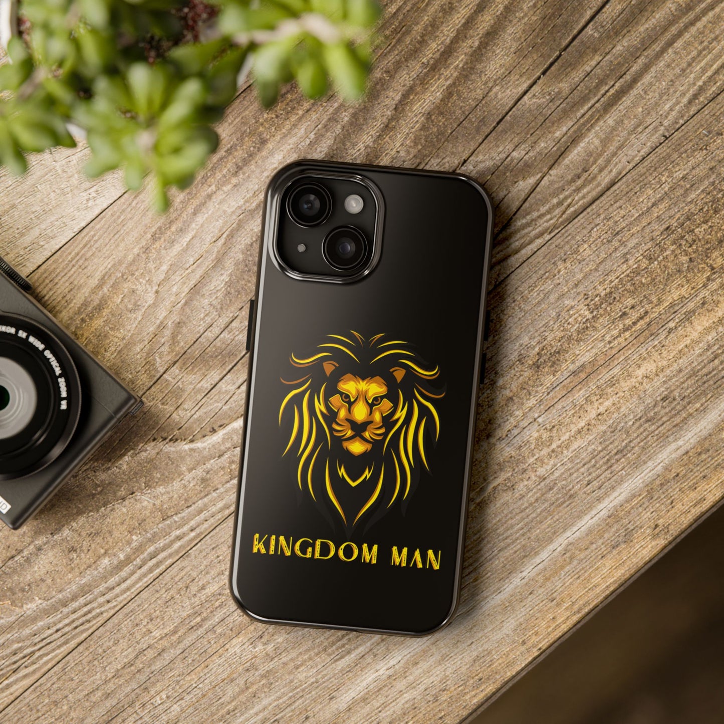 KIngdom Man (Gold Label) Tough Phone Cases BLACK