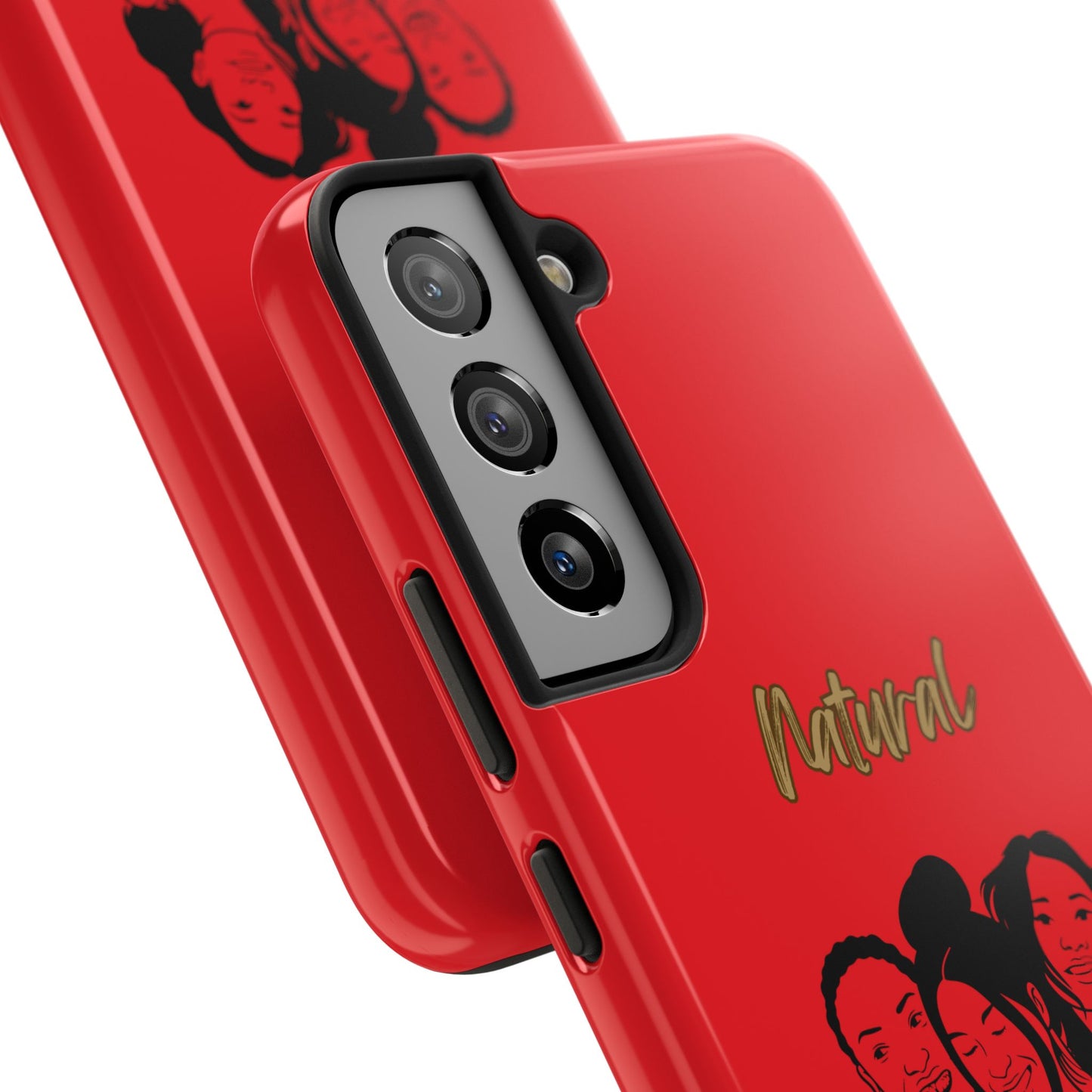 Natural Women Laughing Friends (BL)Tough Phone Cases RED