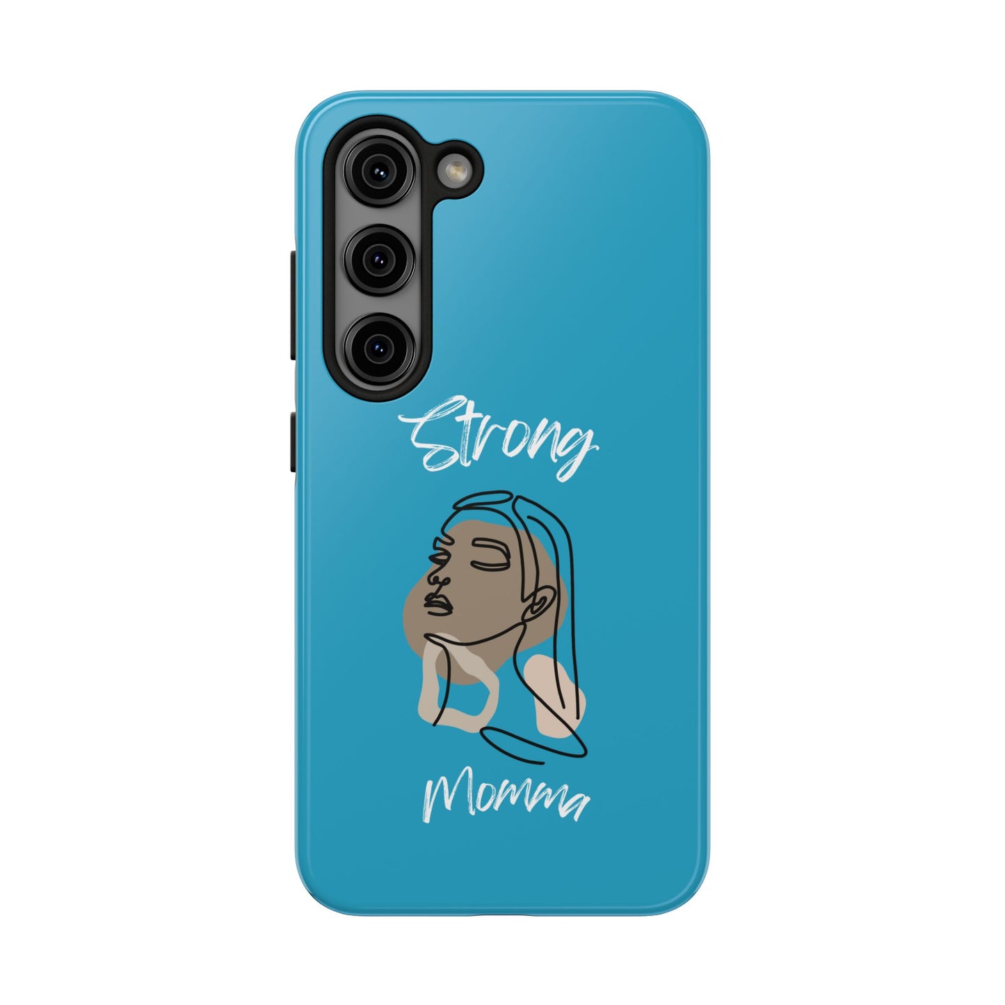 Strong Momma (WL) Tough Phone Cases TURQUOISE