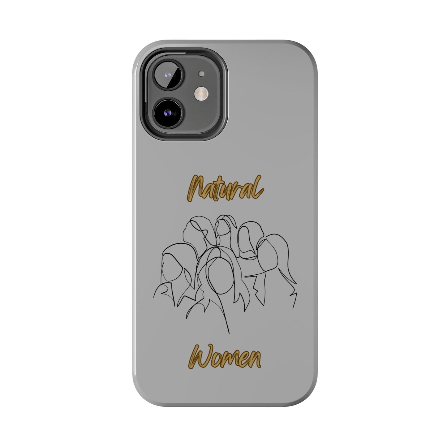 Natural Women Professionals (BL)Tough Phone Cases LIGHT GREY