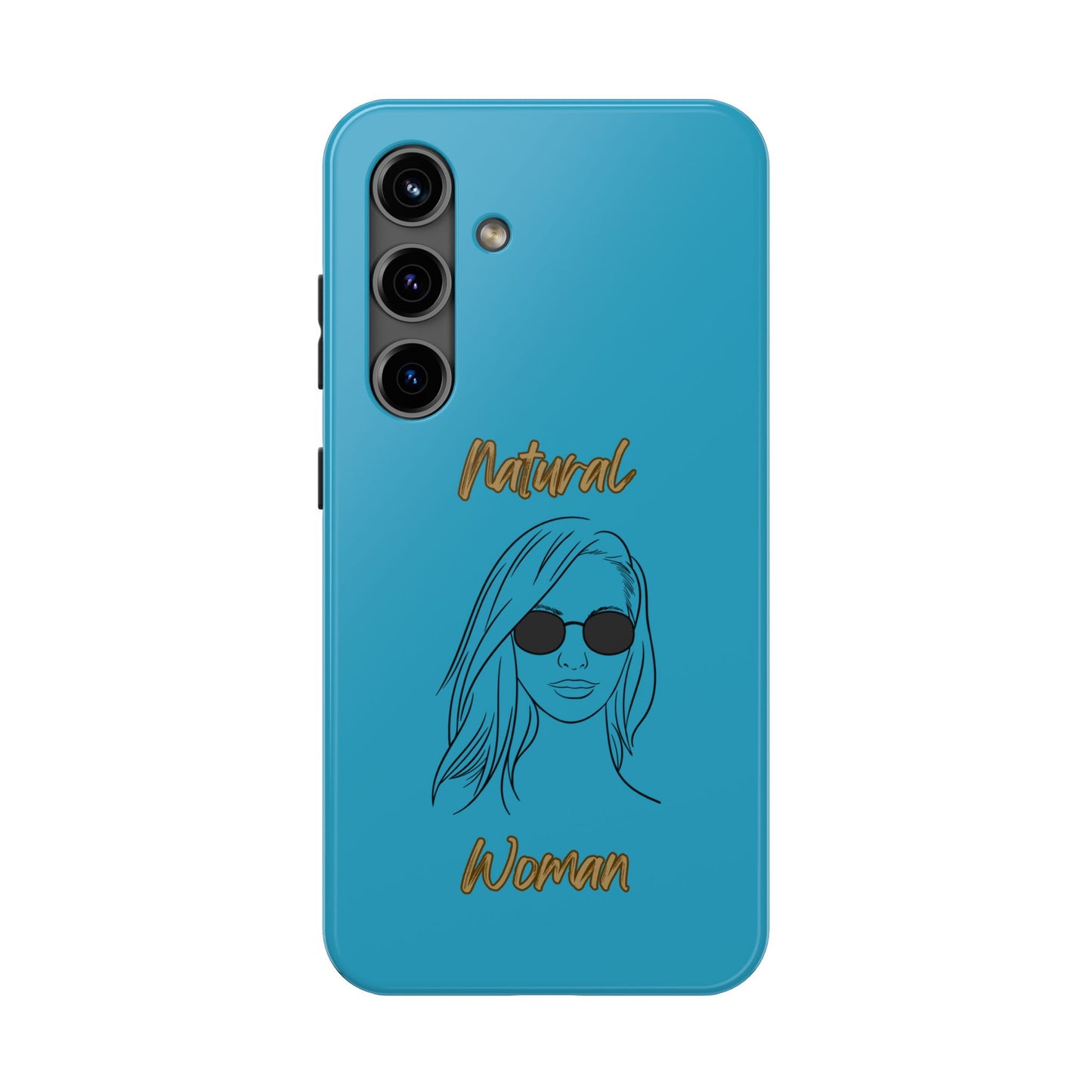 Natural Woman Shades (BL)Tough Phone Cases TURQUOISE