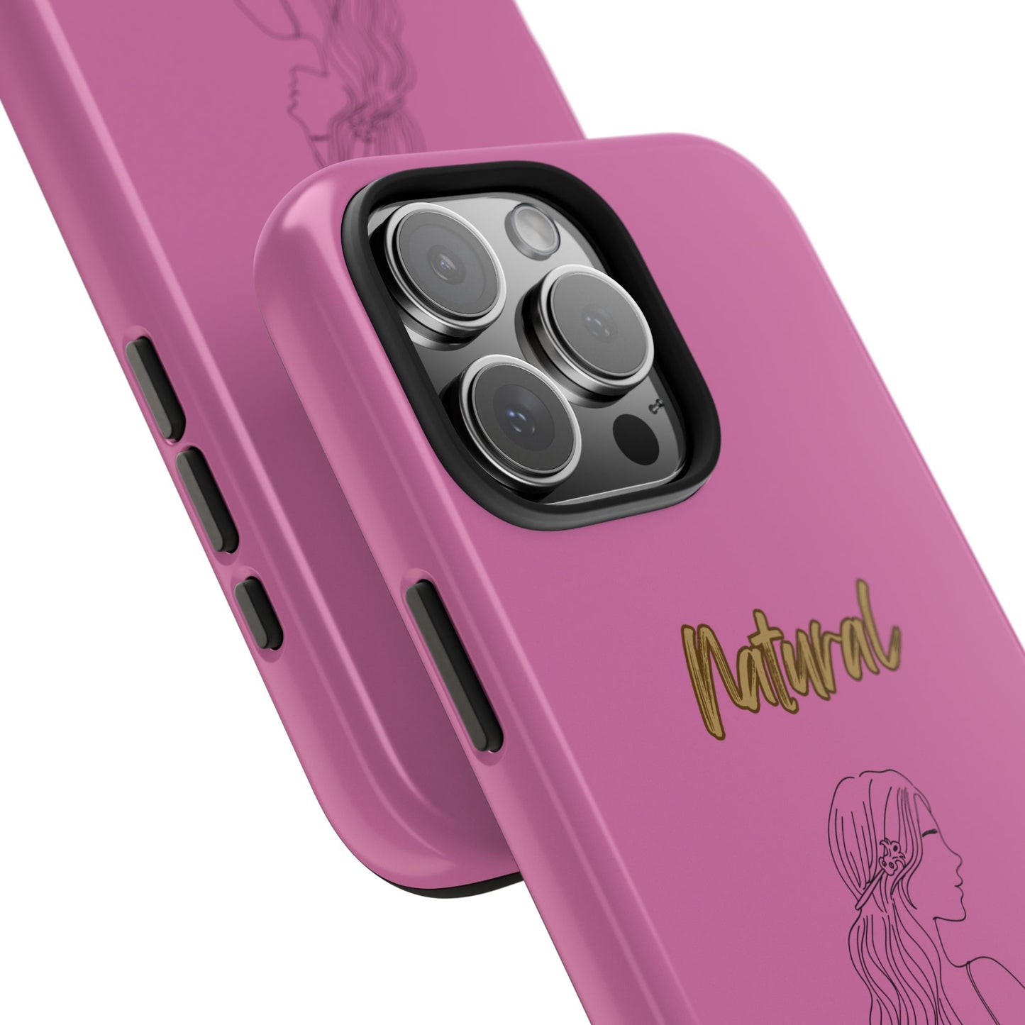 Natural Woman Young Woman (BL)Tough Phone Cases LIGHT PINK