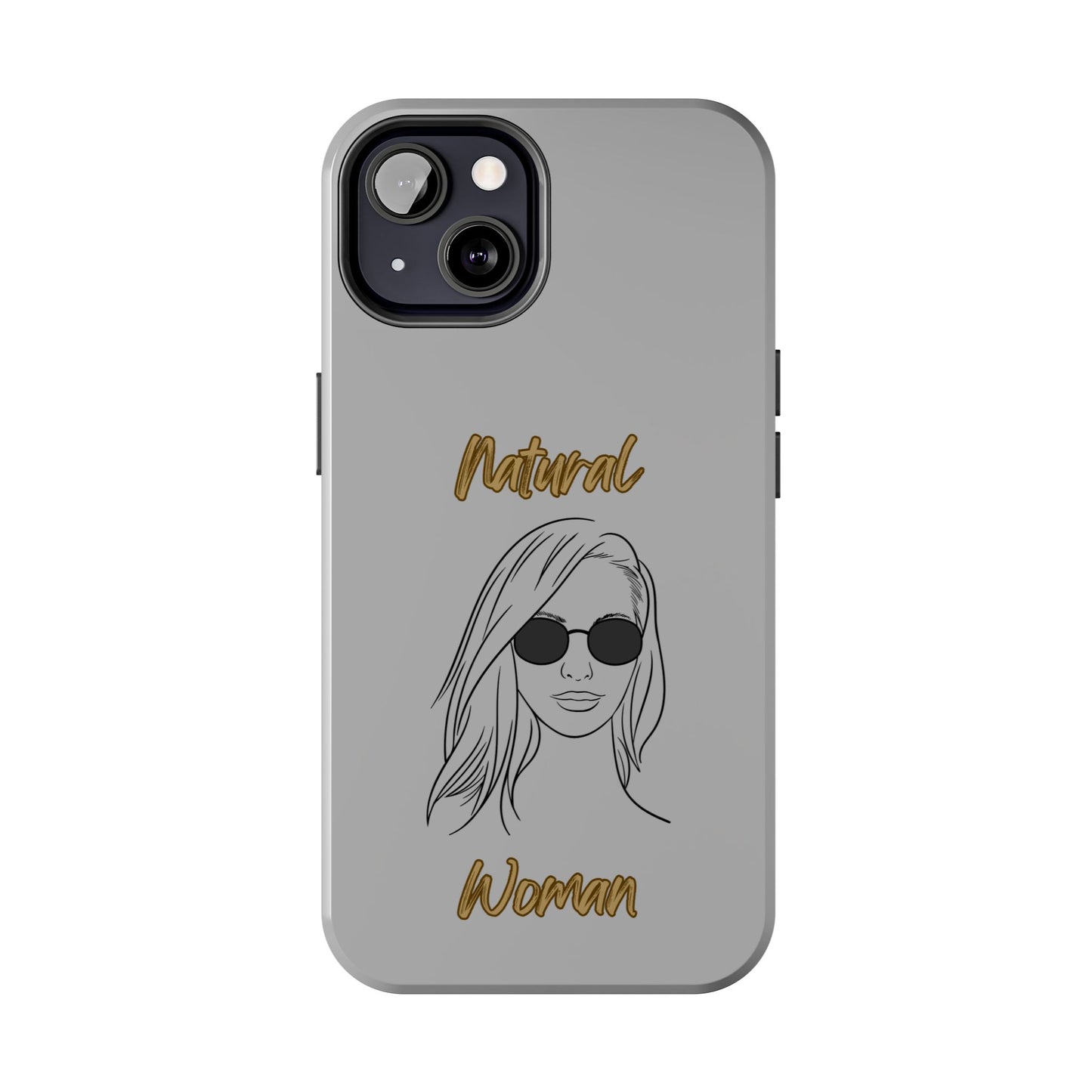 Natural Woman Shades (BL)Tough Phone Cases LIGHT GREY
