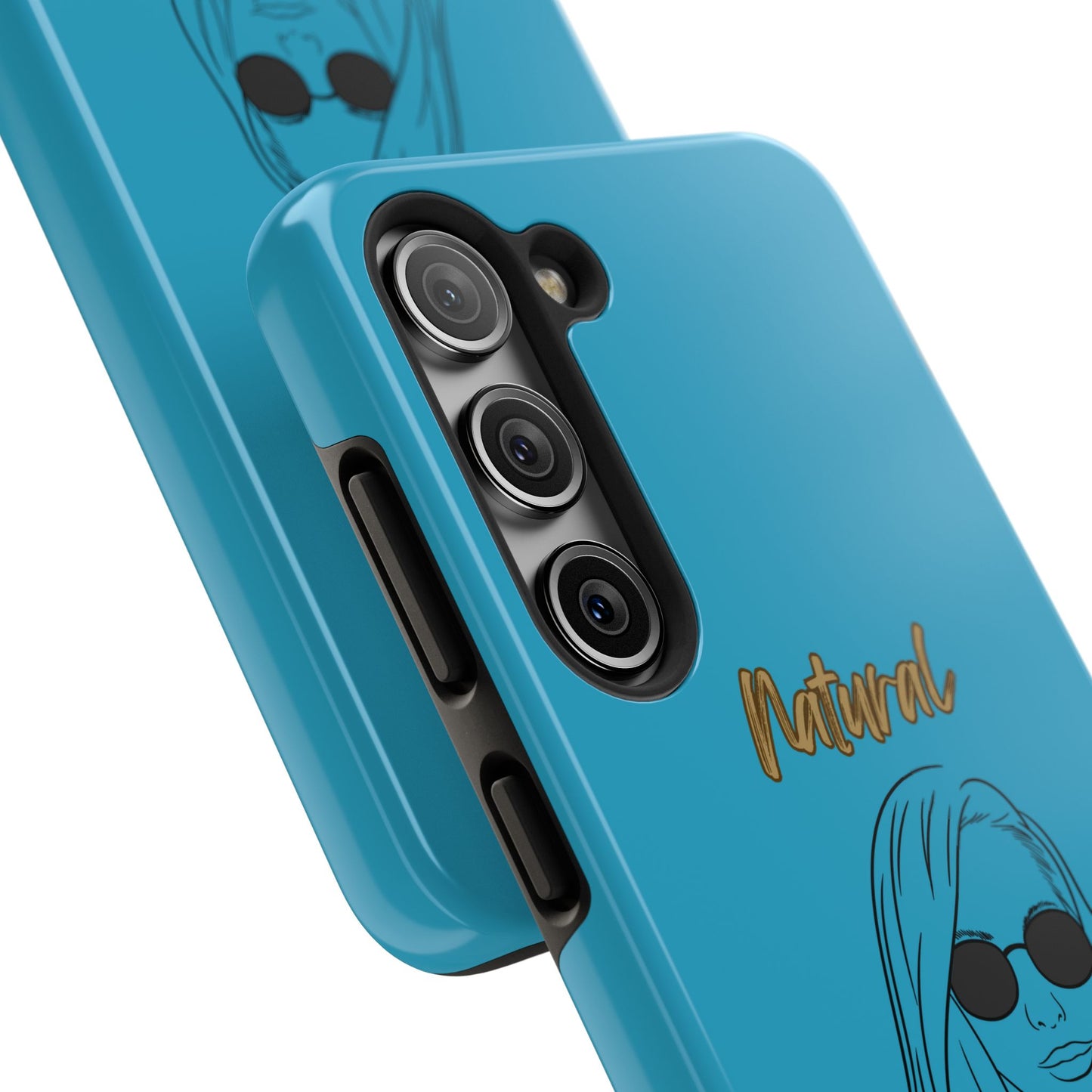 Natural Woman Shades (BL)Tough Phone Cases TURQUOISE