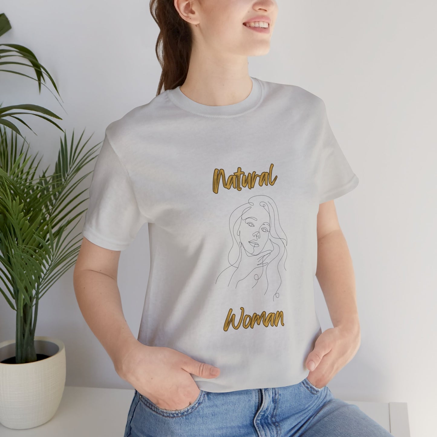 Natural Woman Hola (BL) Short Sleeve T-Shirt