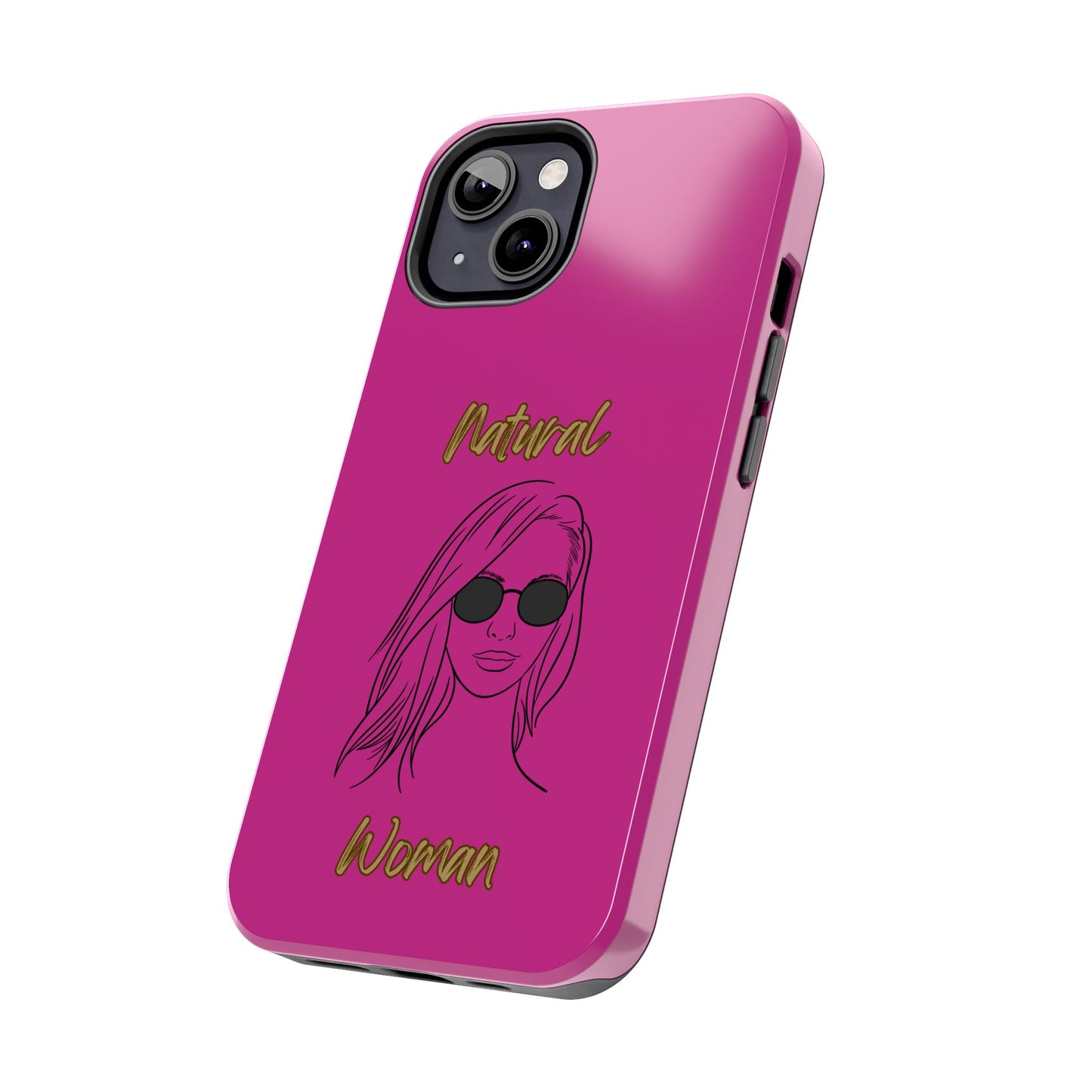 Natural Woman Shades (BL)Tough Phone Cases PINK