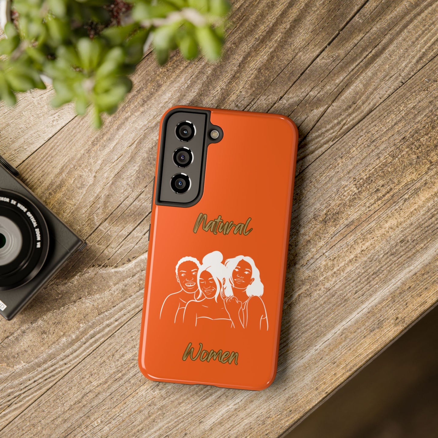 Natural Women Laughing Friends (WL)Tough Phone Cases ORANGE