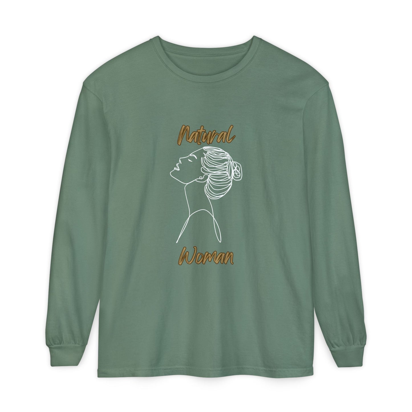 Natural Woman Wet Bun (WL) Long Sleeve T-Shirt