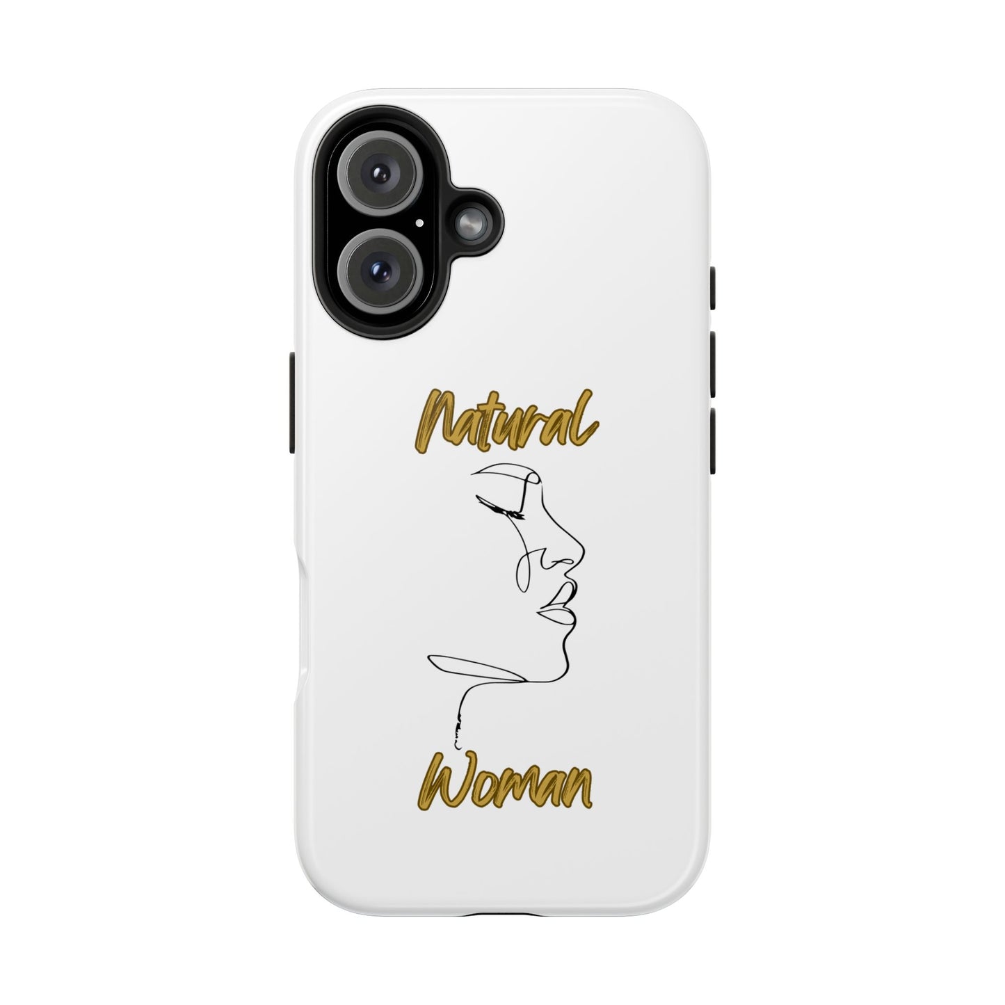 Natural Woman Timeless (BL)Tough Phone Cases WHITE