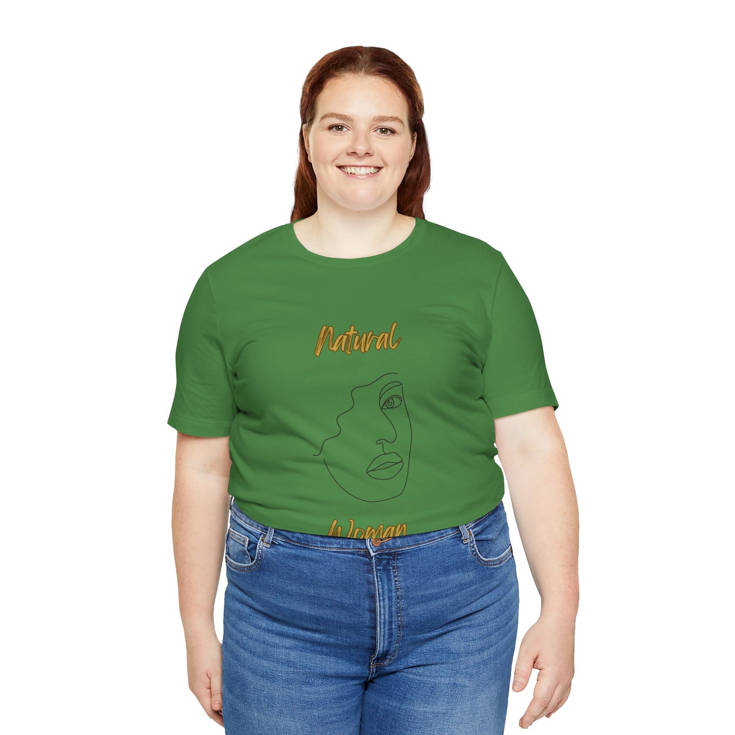 Natural Woman Peekaboo (BL) Short Sleeve T-Shirt
