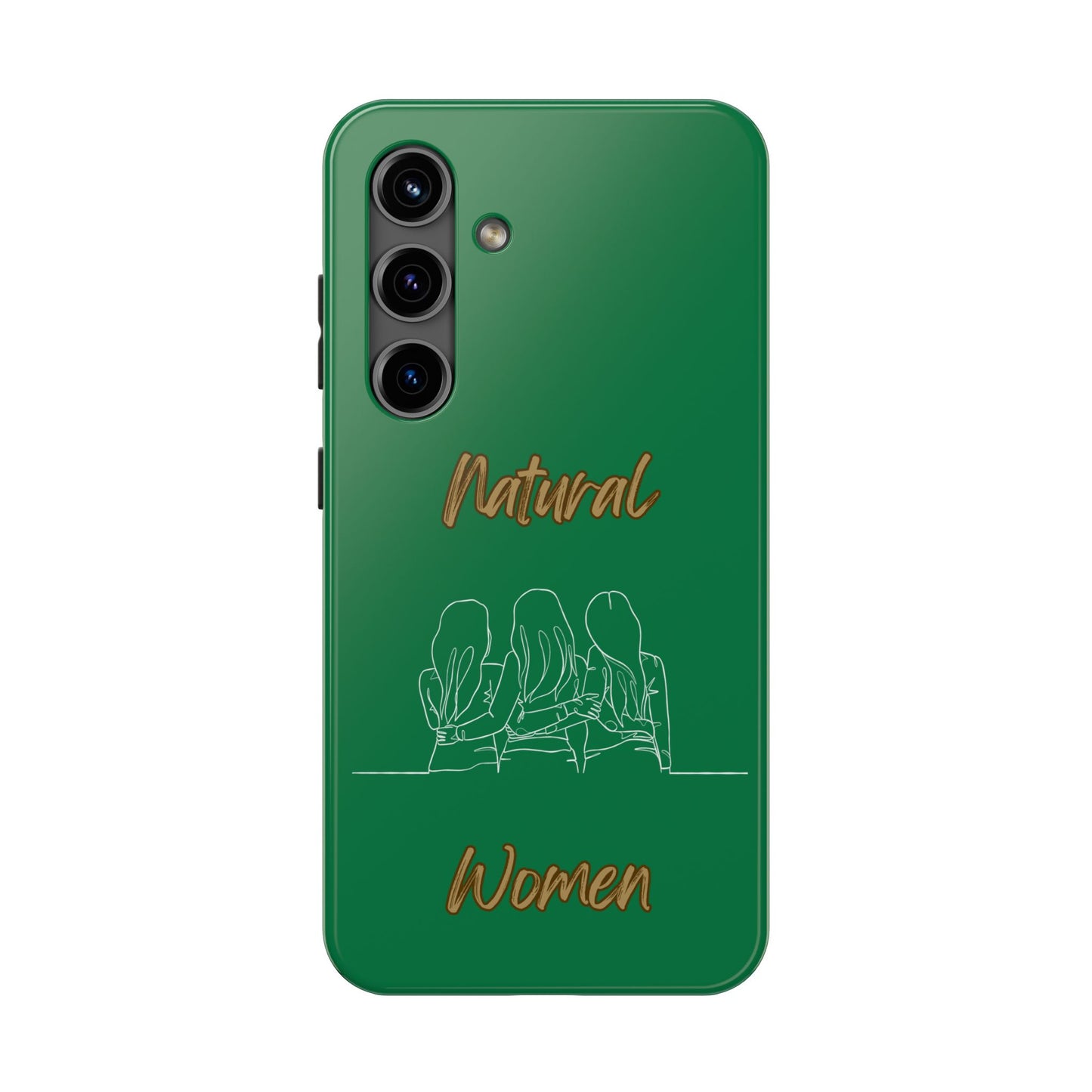 Natural Woman Loving Friends (WL) Tough Phone Cases DARK GREEN