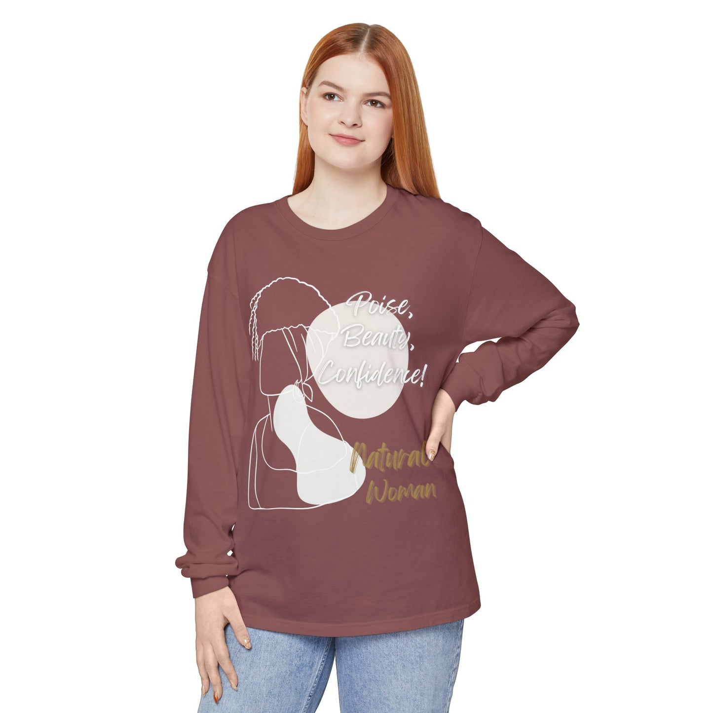 Natural Woman Puff (WL) Long Sleeve T-Shirt