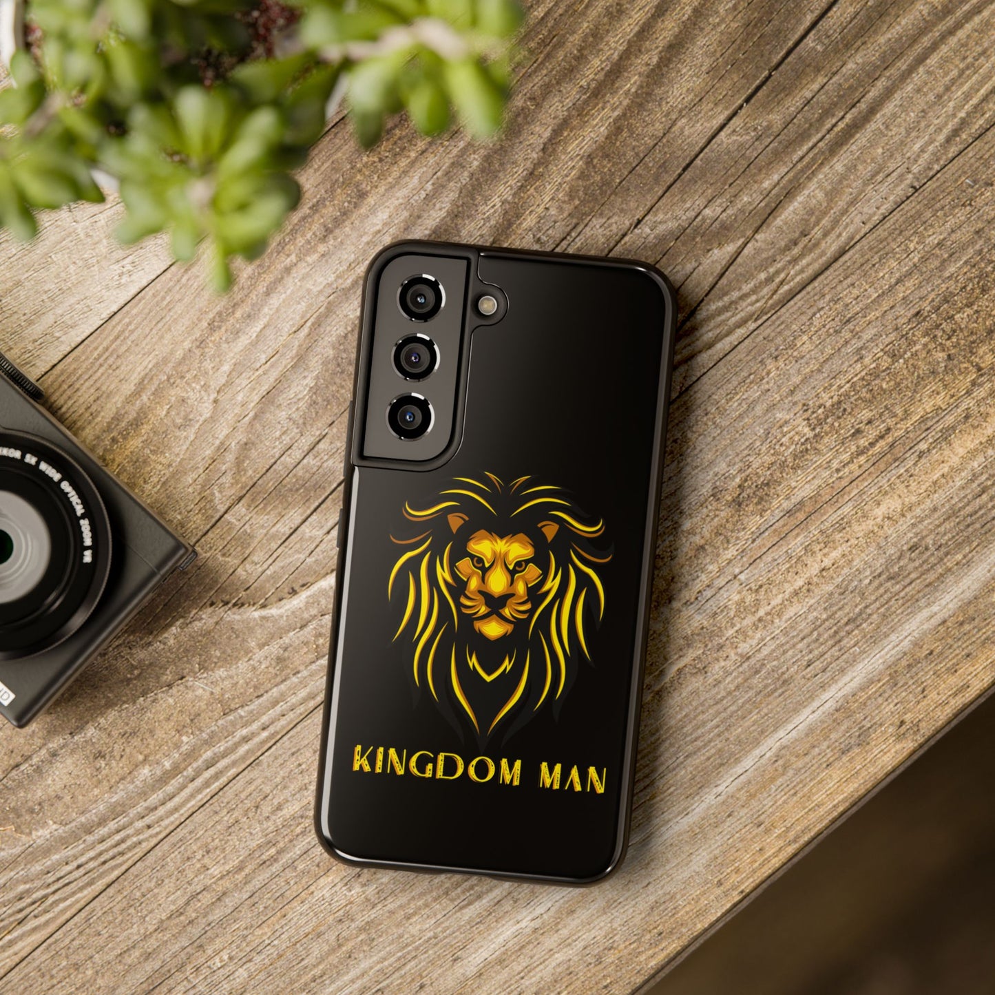KIngdom Man (Gold Label) Tough Phone Cases BLACK