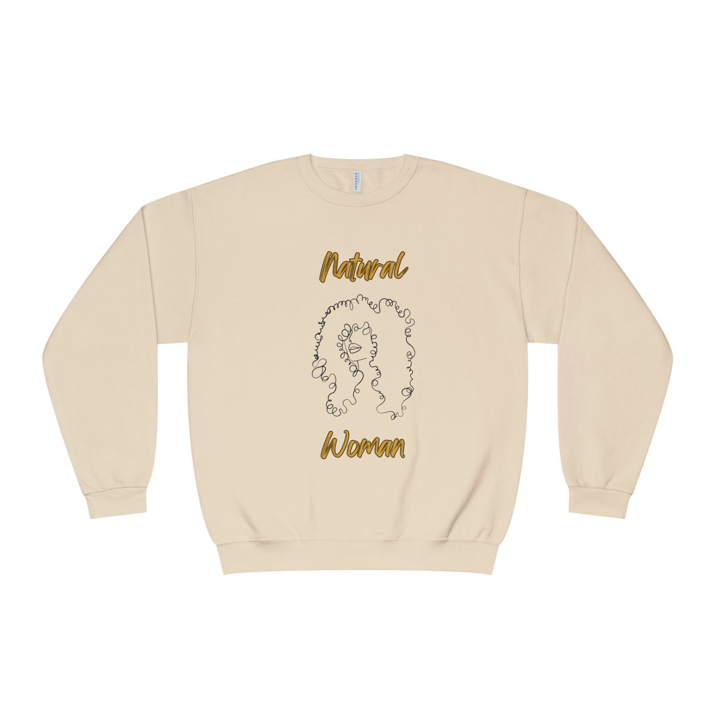 Natural Woman Spiral Flow (BL) Crewneck Sweatshirt
