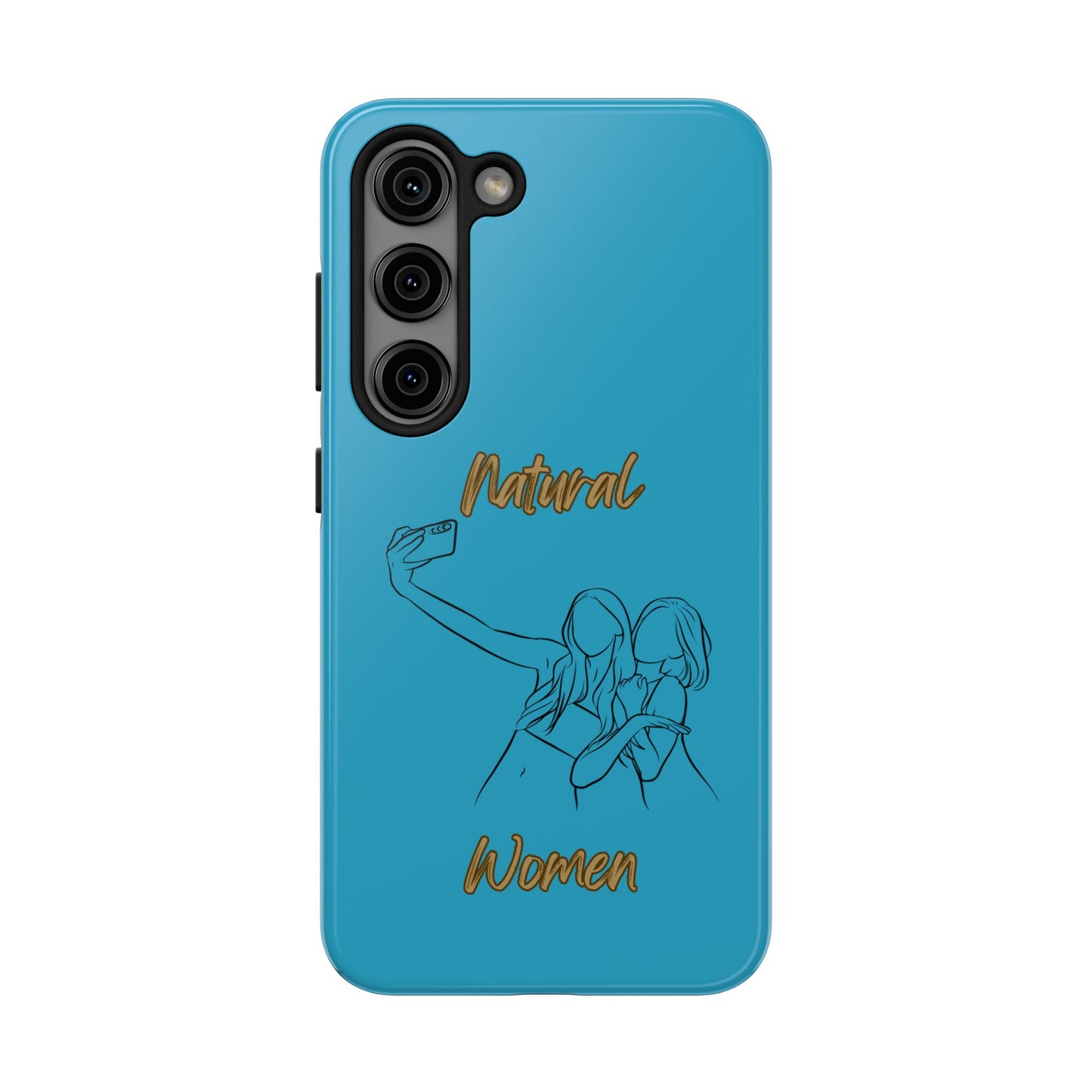 Natural Woman Friends Selfie (BL)Tough Phone Cases TURQOISE