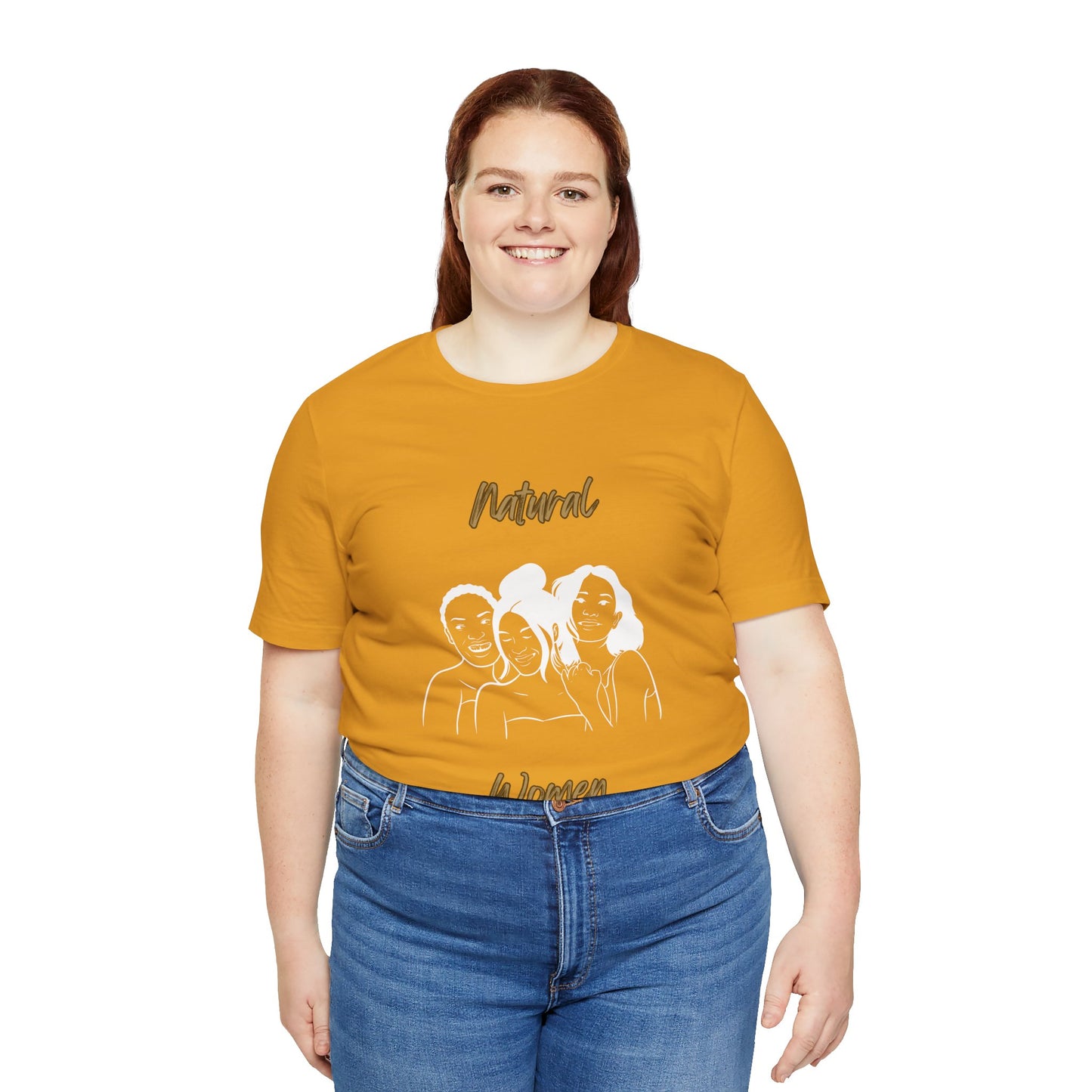 Natural Woman Laughing Friends (WL) Short Sleeve T-Shirt