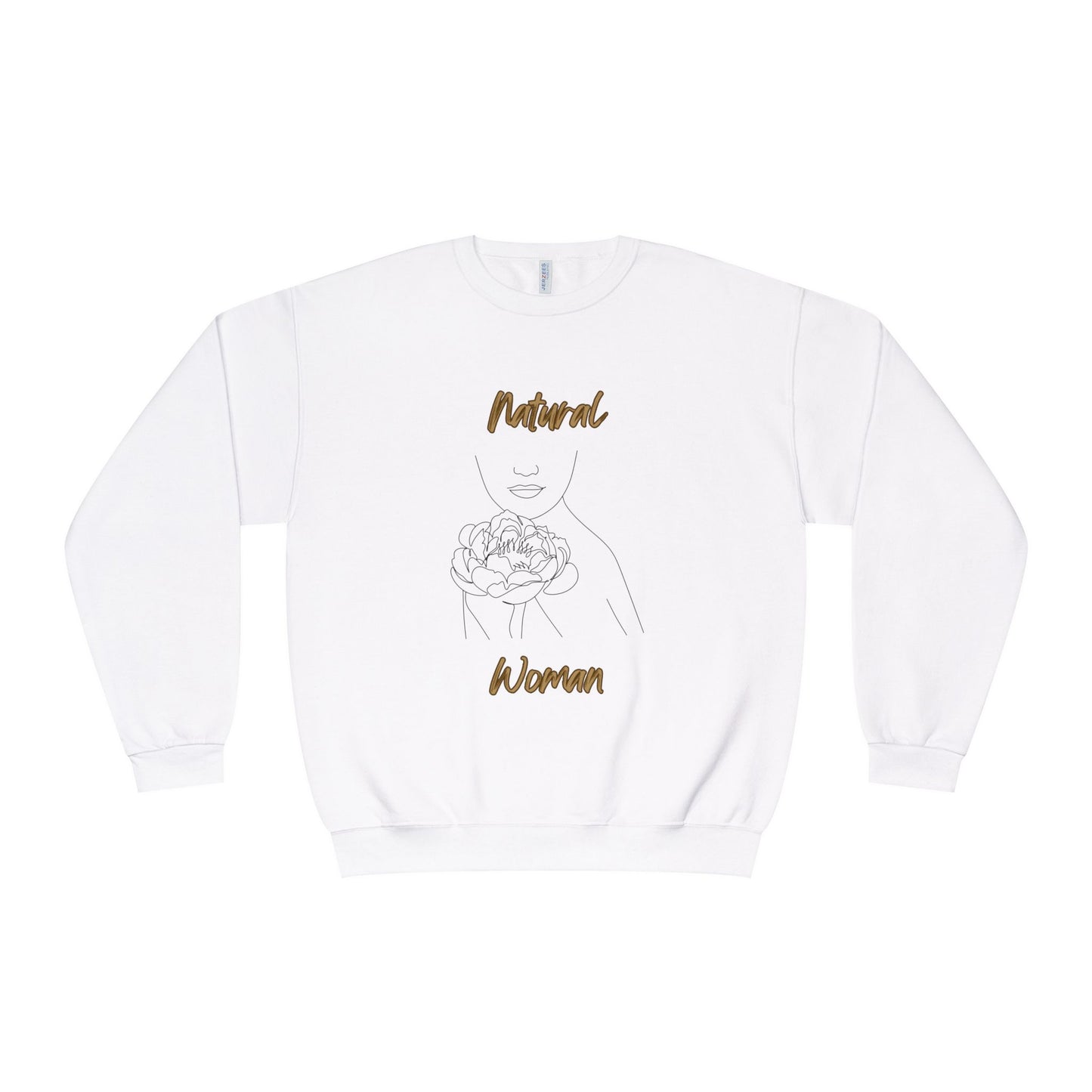 Natural Woman Kissed Flower (BL) Crewneck Sweatshirt