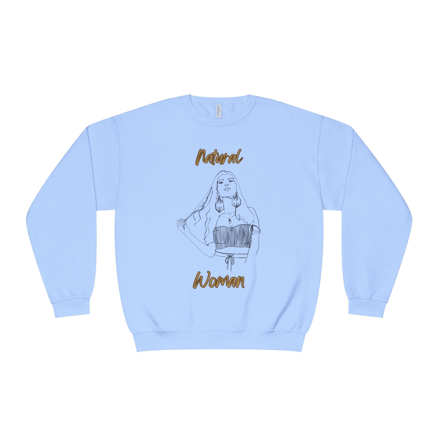 Natural Woman Thinking (BL) Crewneck Sweatshirt