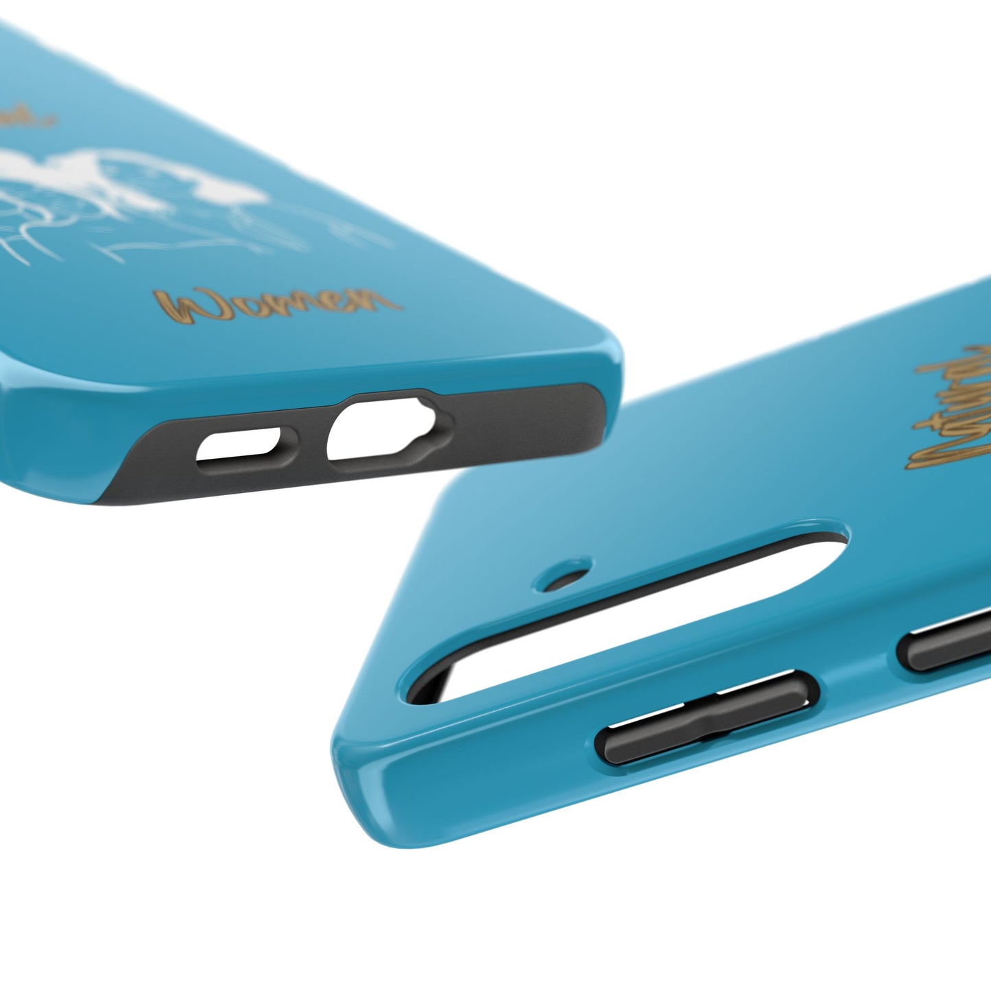 Natural Women Laughing Friends (WL)Tough Phone Cases TURQUOISE