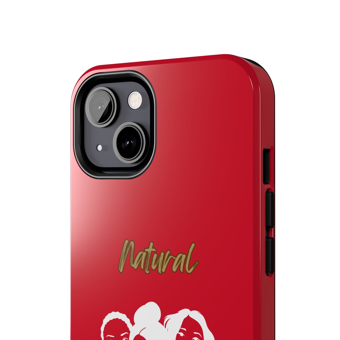 Natural Women Laughing Friends (WL)Tough Phone Cases DARK RED