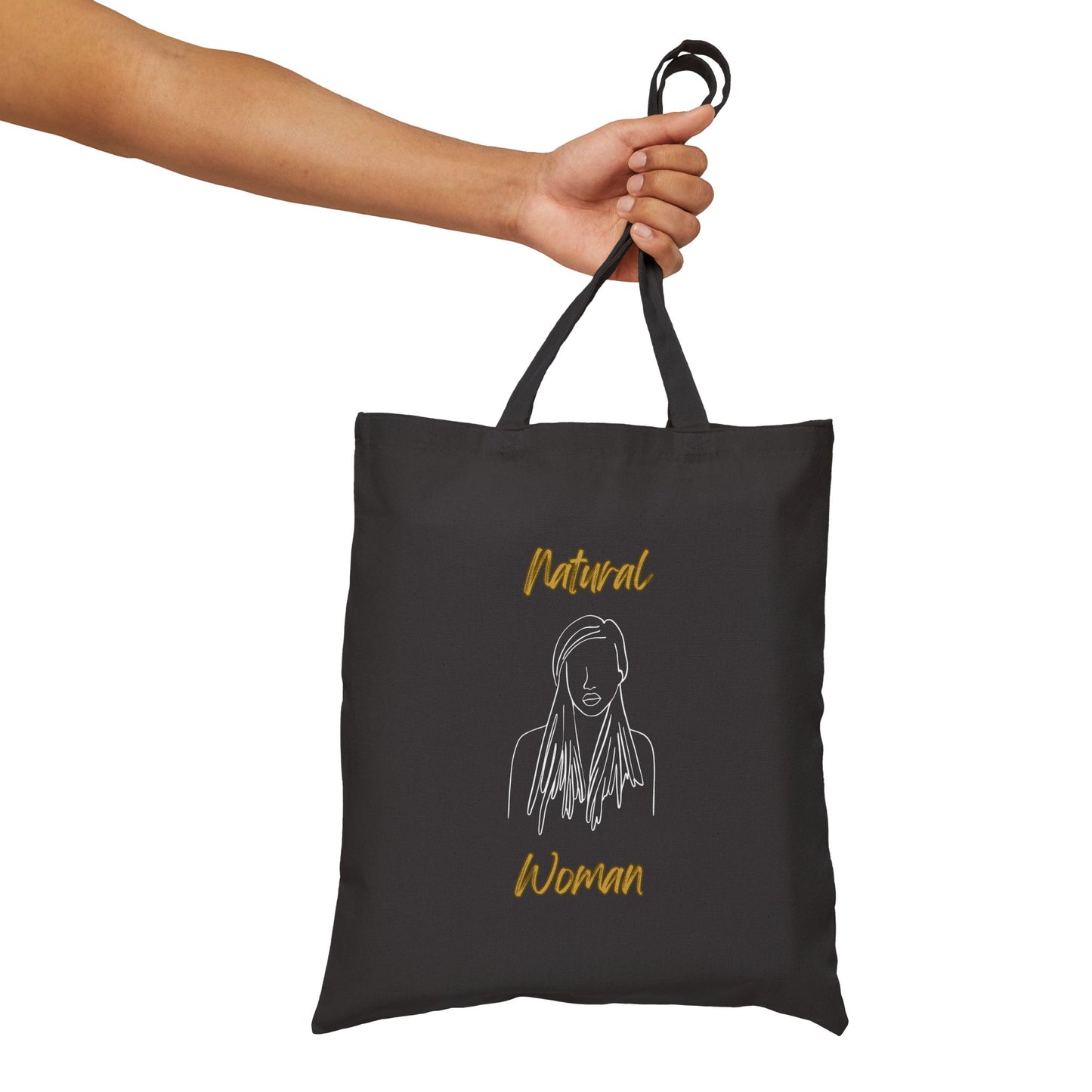 Natural Woman Content (WL) Canvas Tote Bag